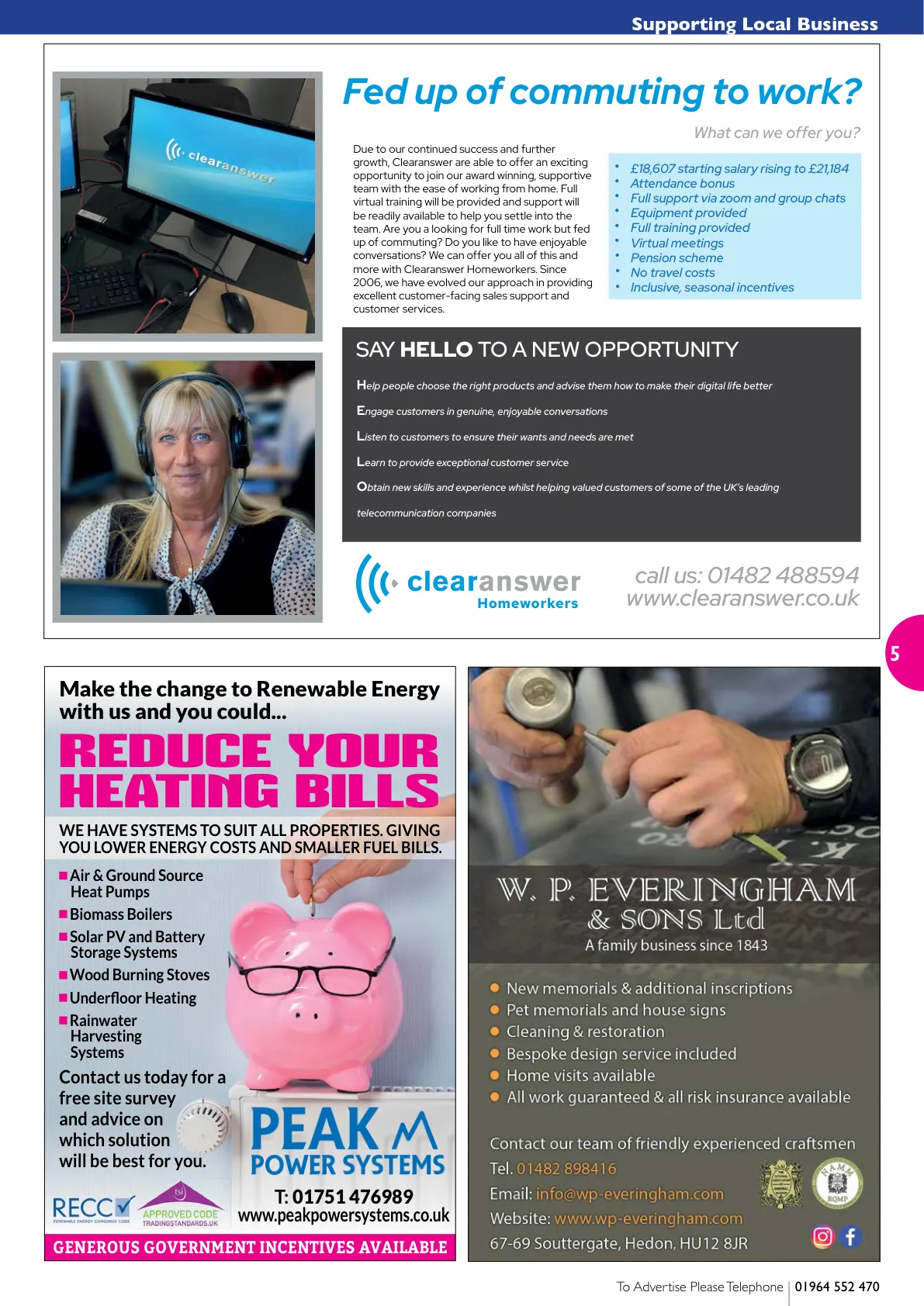 East Riding Magazine — August 2021 — Page 5 of 44