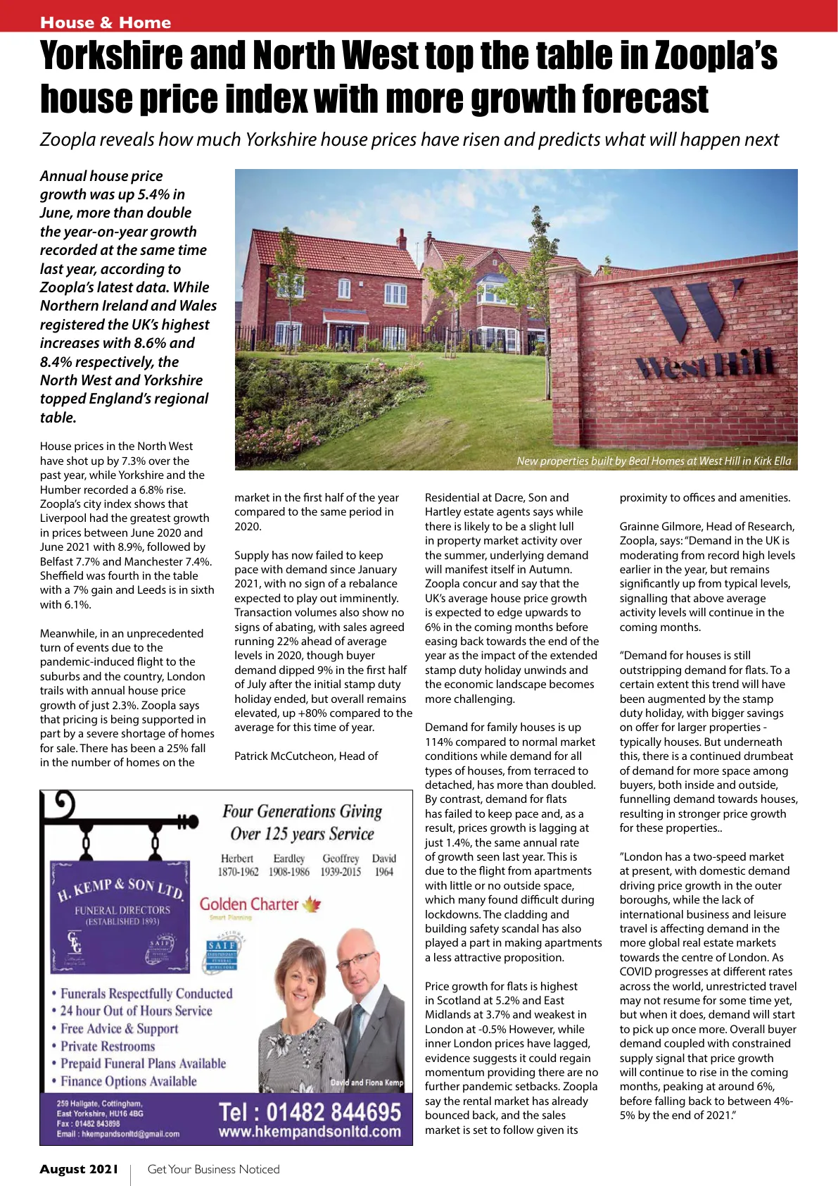 East Riding Magazine — August 2021 — Page 6 of 44