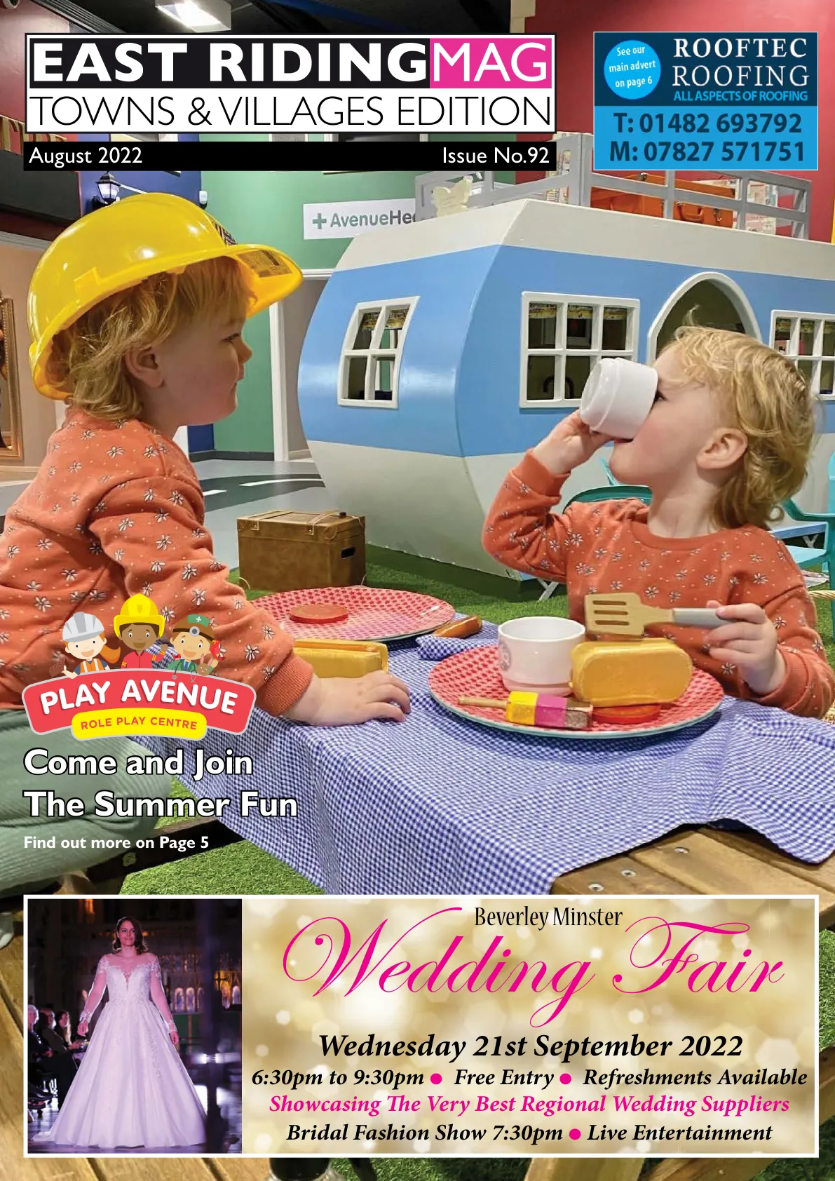 East Riding Magazine — August 2022 — Page 1 of 36