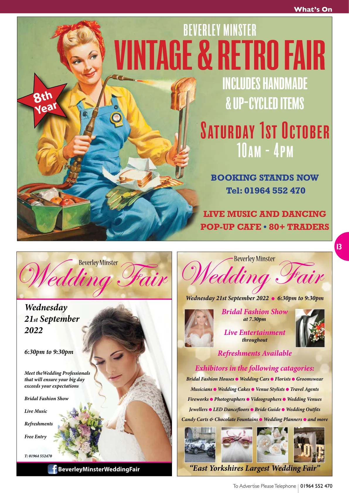 East Riding Magazine — August 2022 — Page 13 of 36