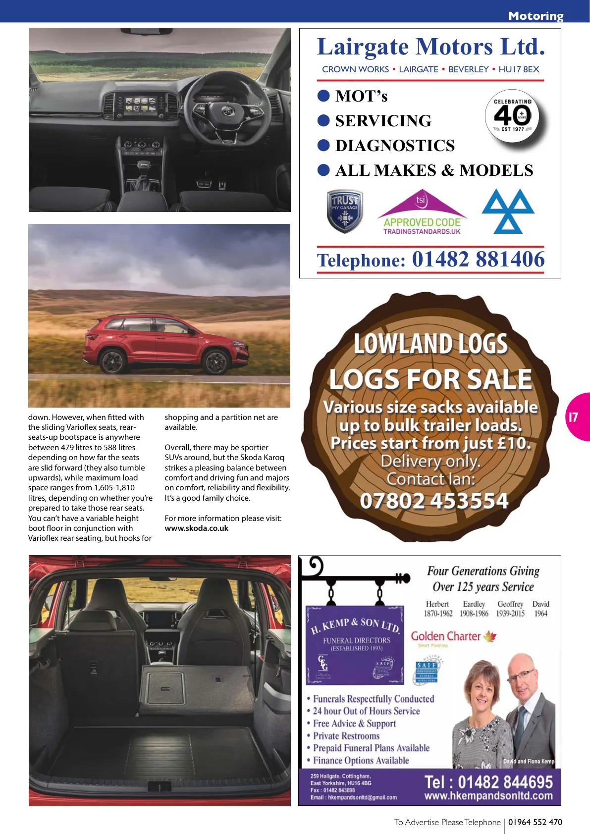 East Riding Magazine — August 2022 — Page 17 of 36