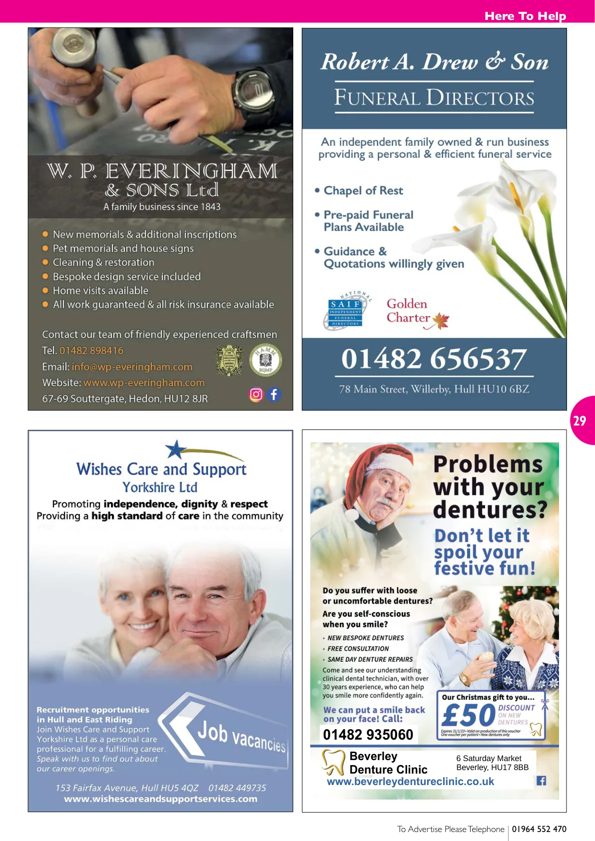 East Riding Magazine — December 2022 — Page 29 of 36