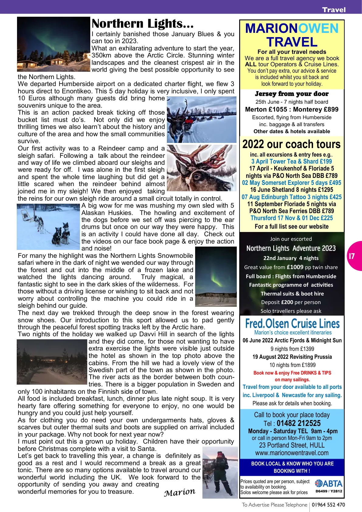 East Riding Magazine — February 2022 — Page 17 of 44