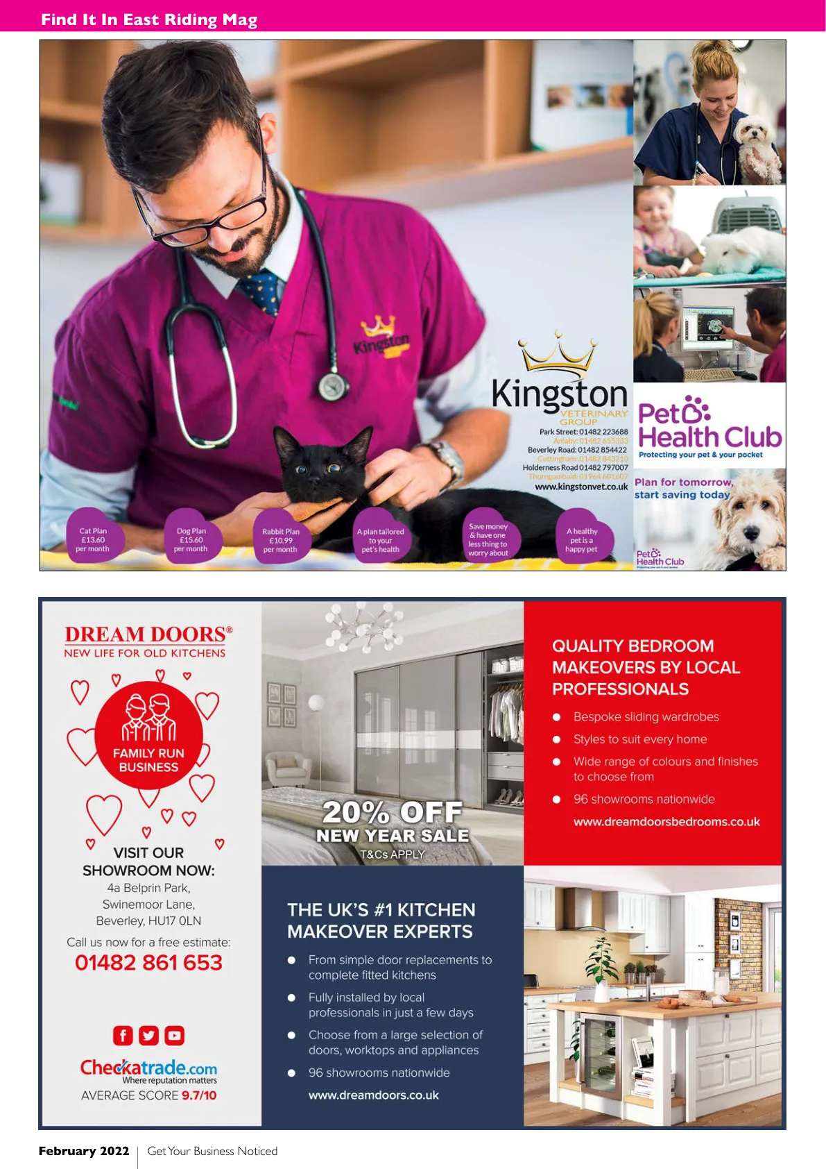 East Riding Magazine — February 2022 — Page 2 of 44