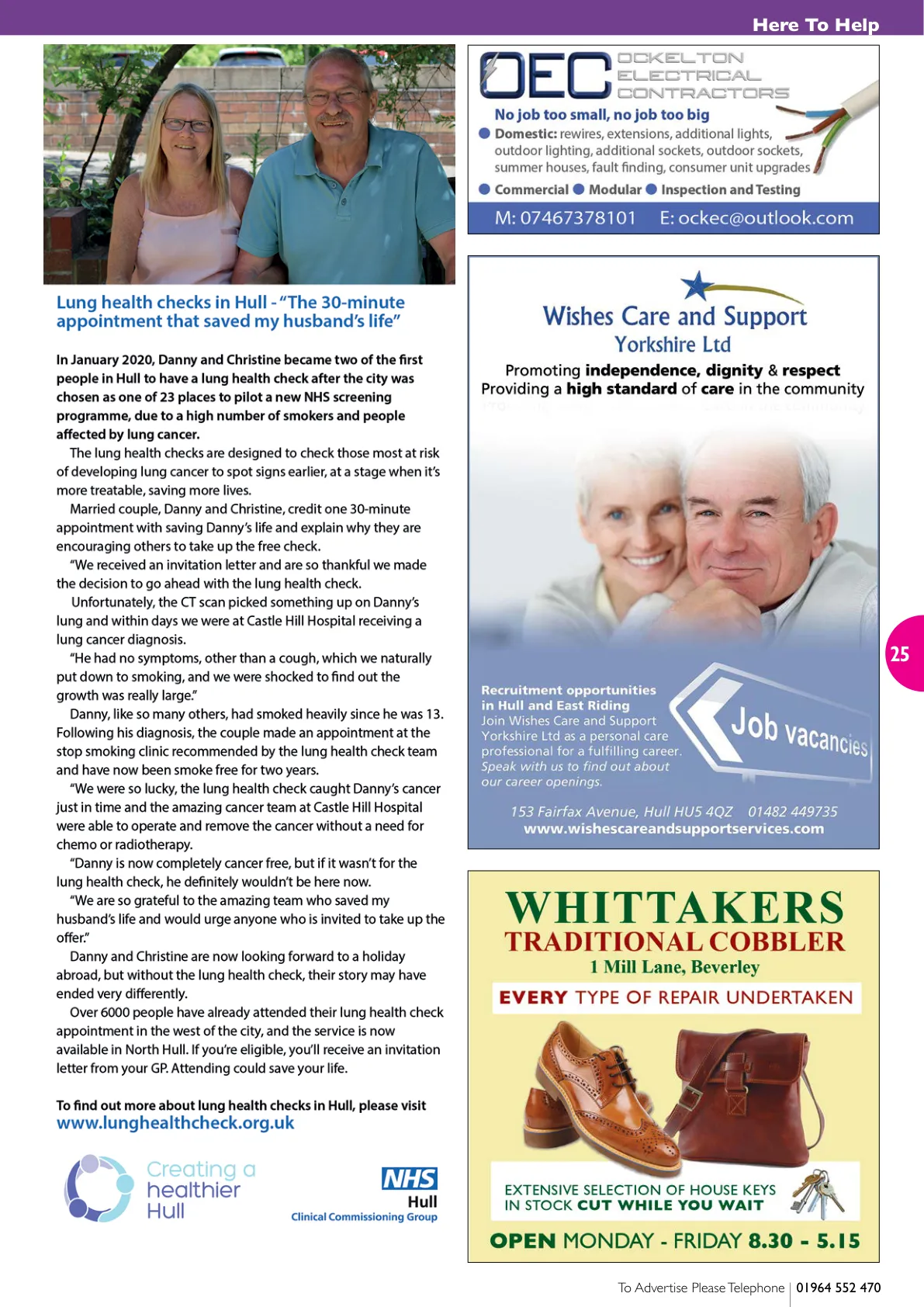 East Riding Magazine — February 2022 — Page 25 of 44
