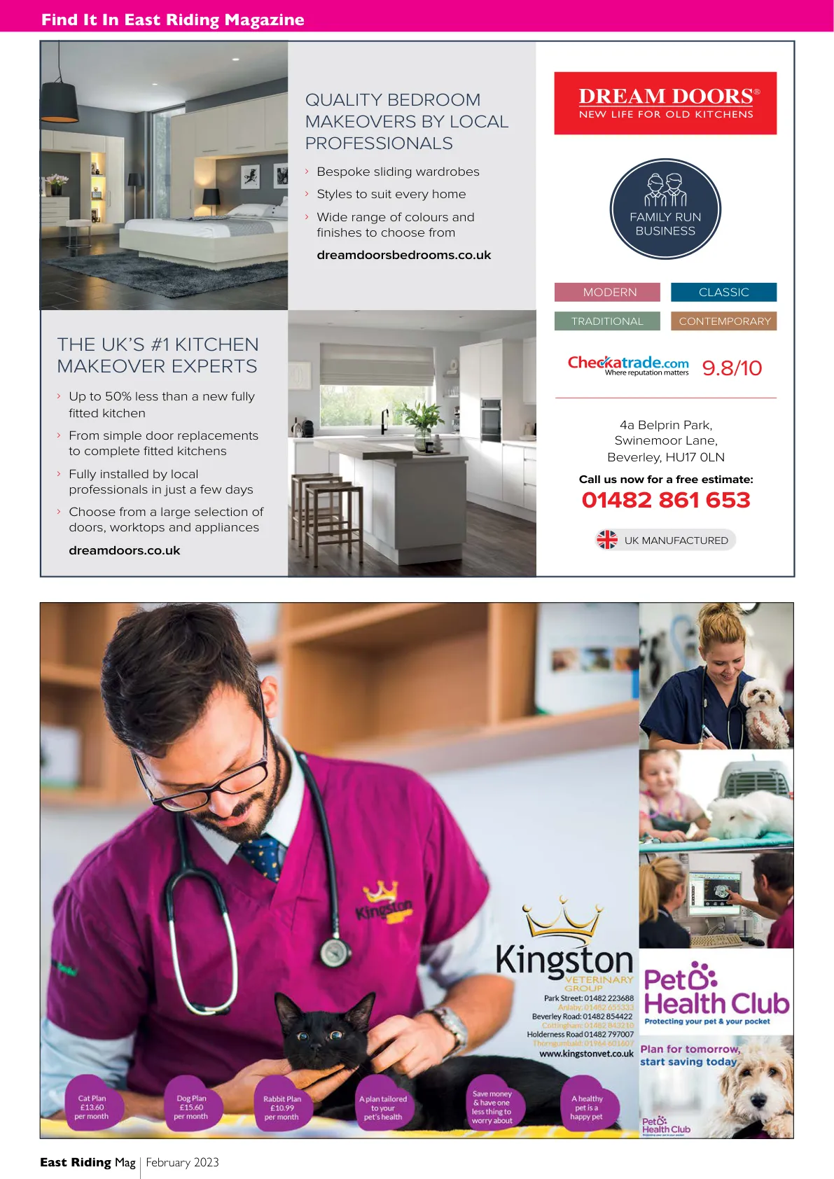 East Riding Magazine — February 2023 — Page 2 of 36