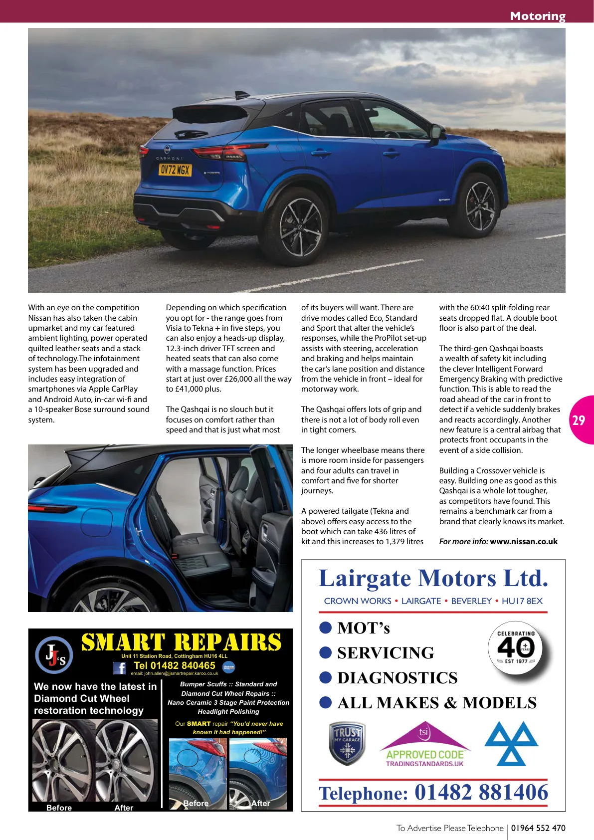 East Riding Magazine — February 2023 — Page 29 of 36