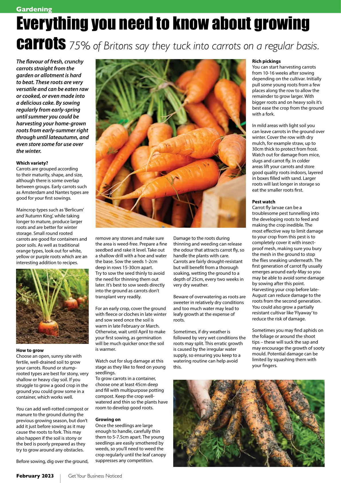 East Riding Magazine — February 2023 — Page 32 of 36