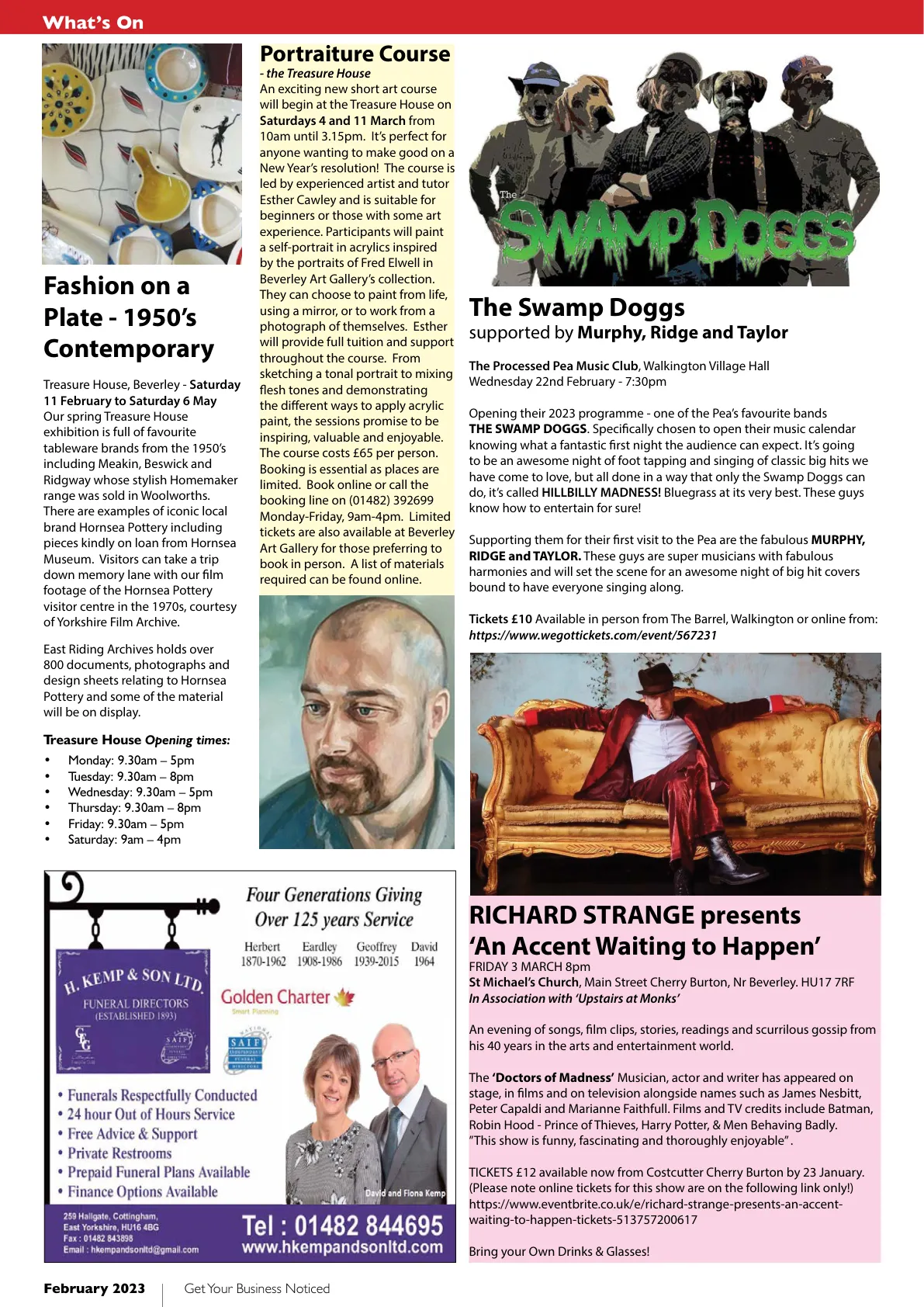 East Riding Magazine — February 2023 — Page 4 of 36