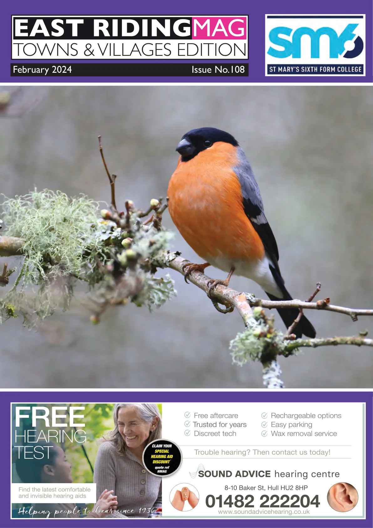 East Riding Magazine — February 2024 — Page 1 of 36