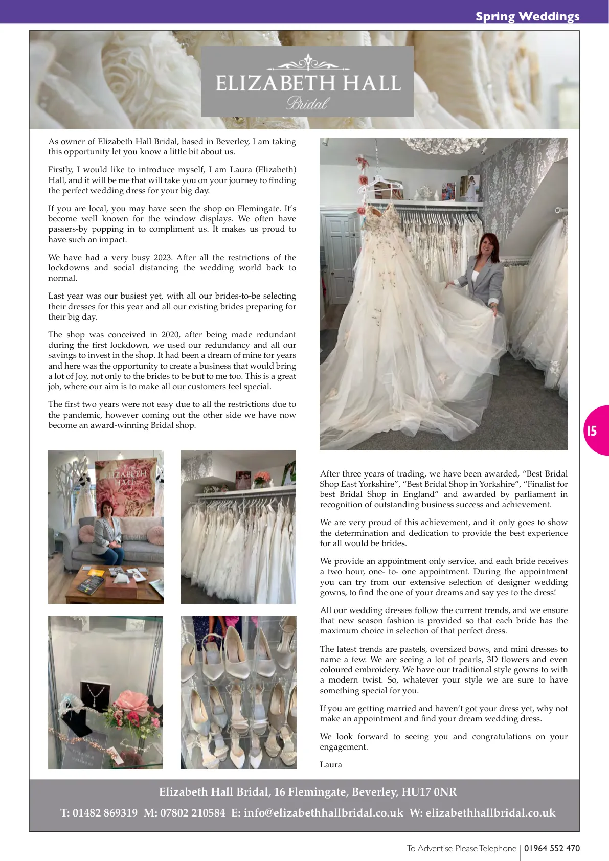 East Riding Magazine — February 2024 — Page 15 of 36