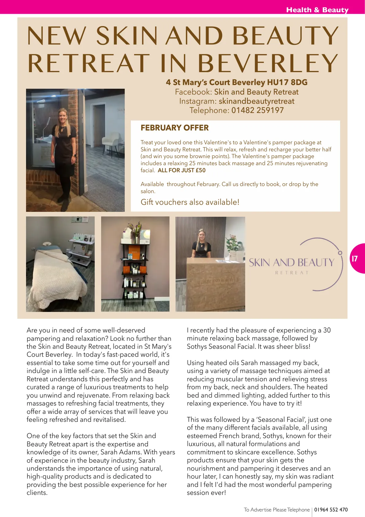 East Riding Magazine — February 2024 — Page 17 of 36