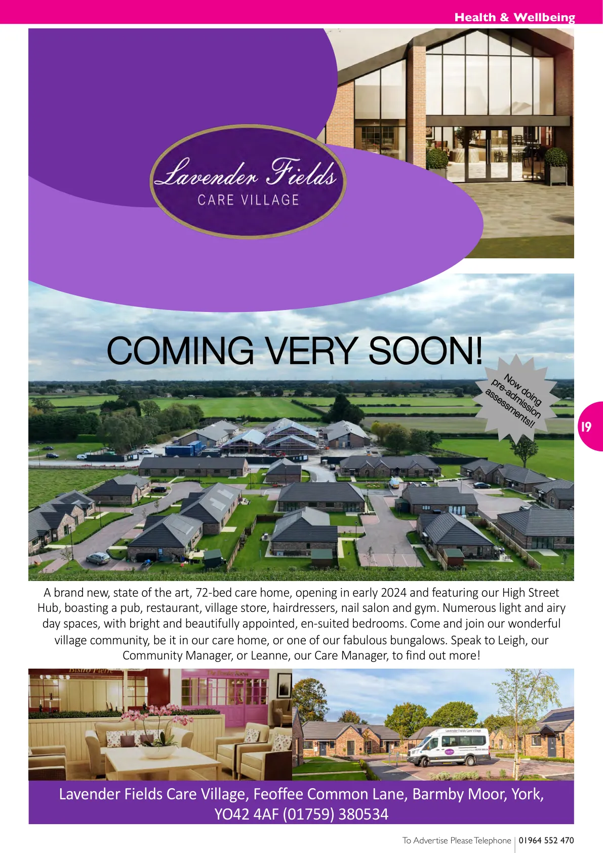East Riding Magazine — February 2024 — Page 19 of 36