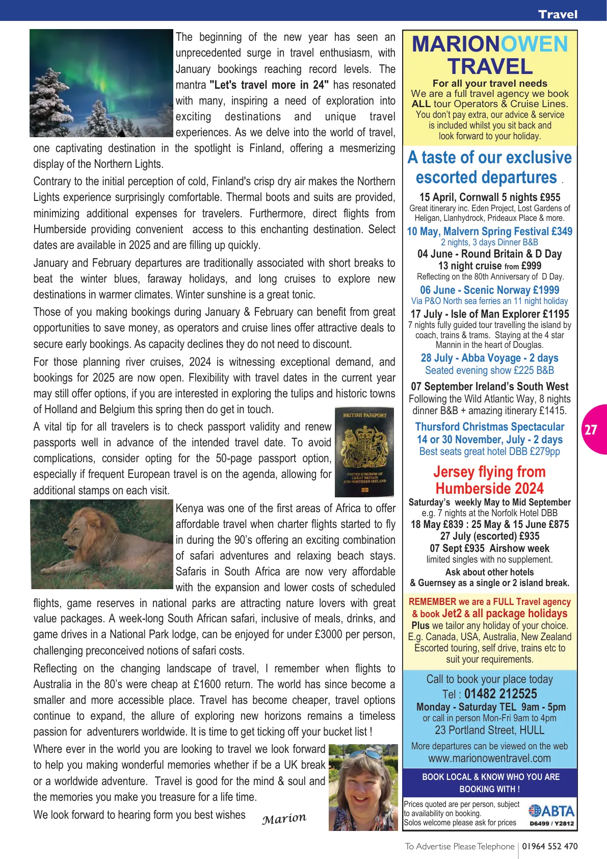 East Riding Magazine — February 2024 — Page 27 of 36