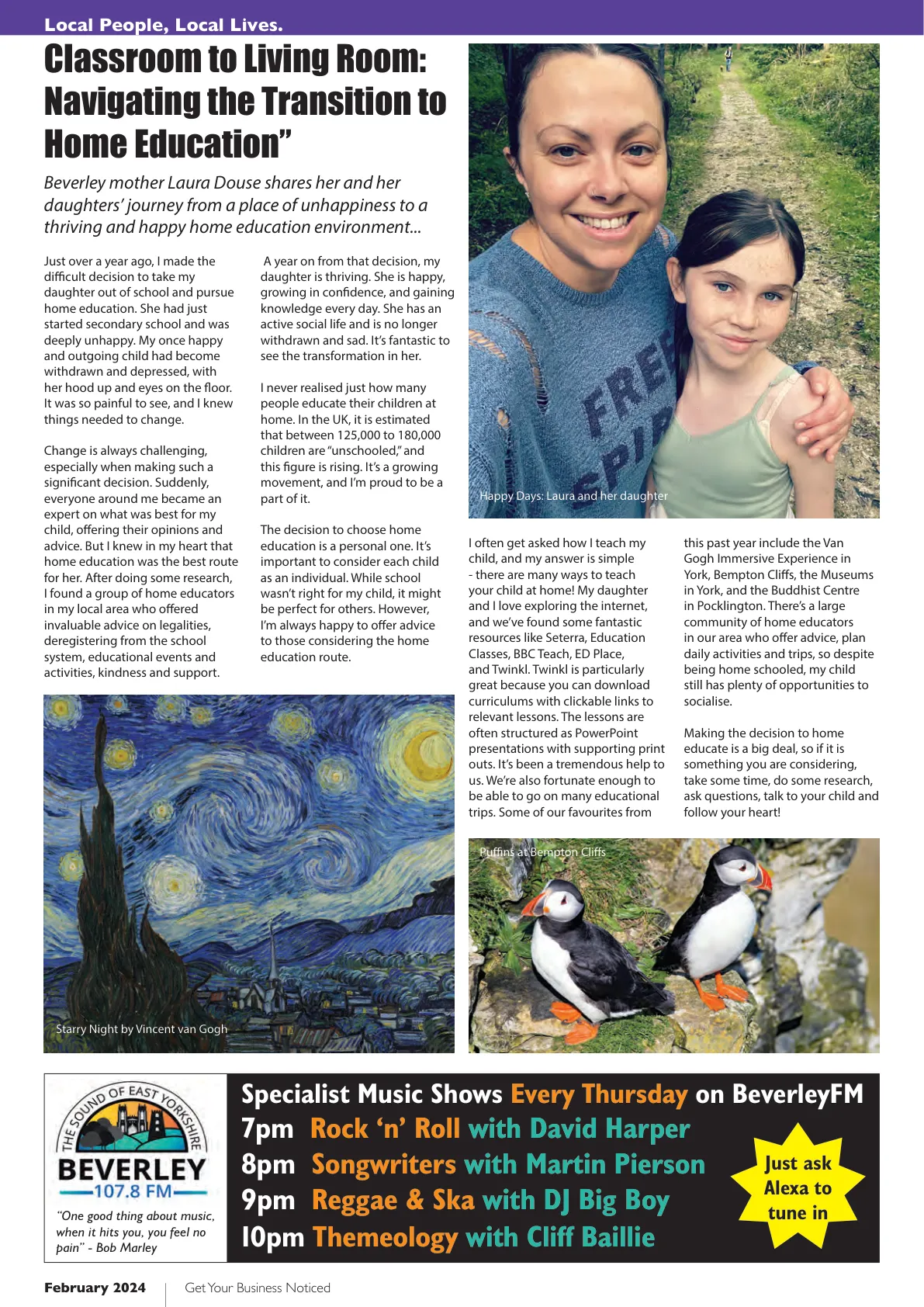 East Riding Magazine — February 2024 — Page 28 of 36