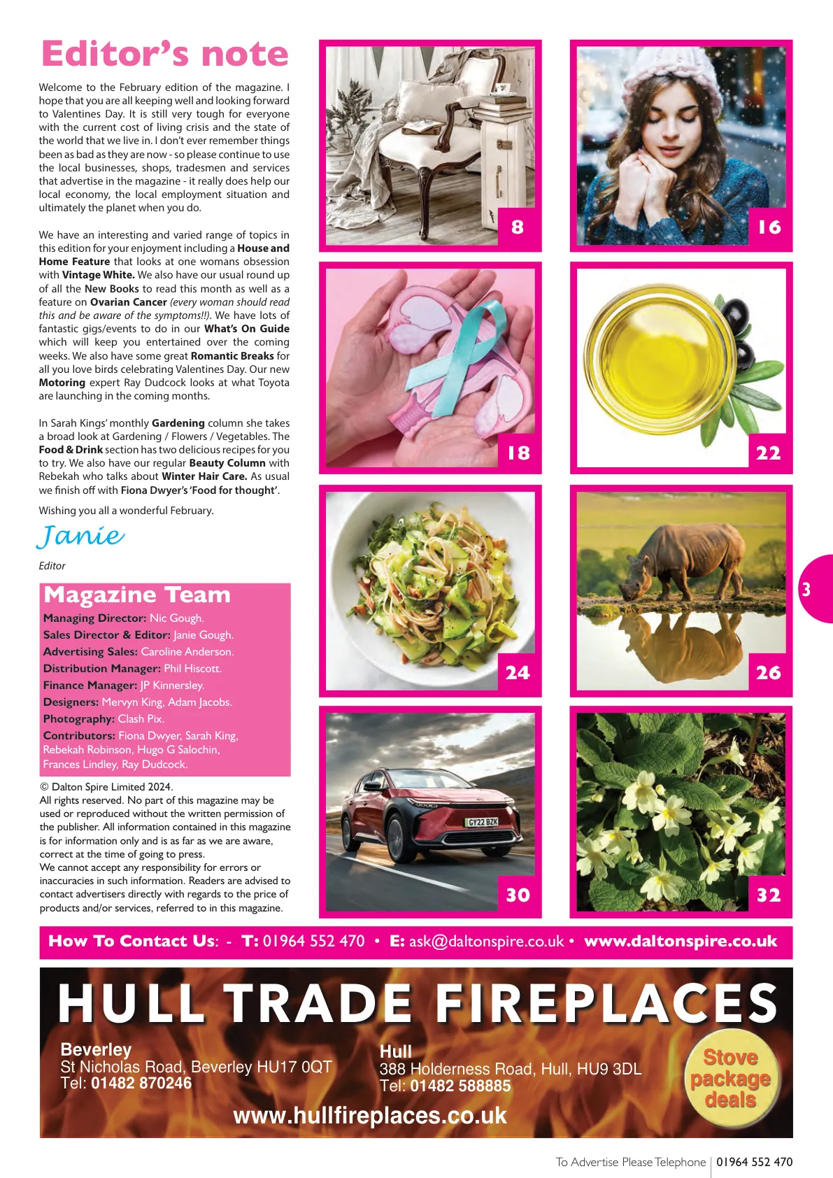 East Riding Magazine — February 2024 — Page 3 of 36