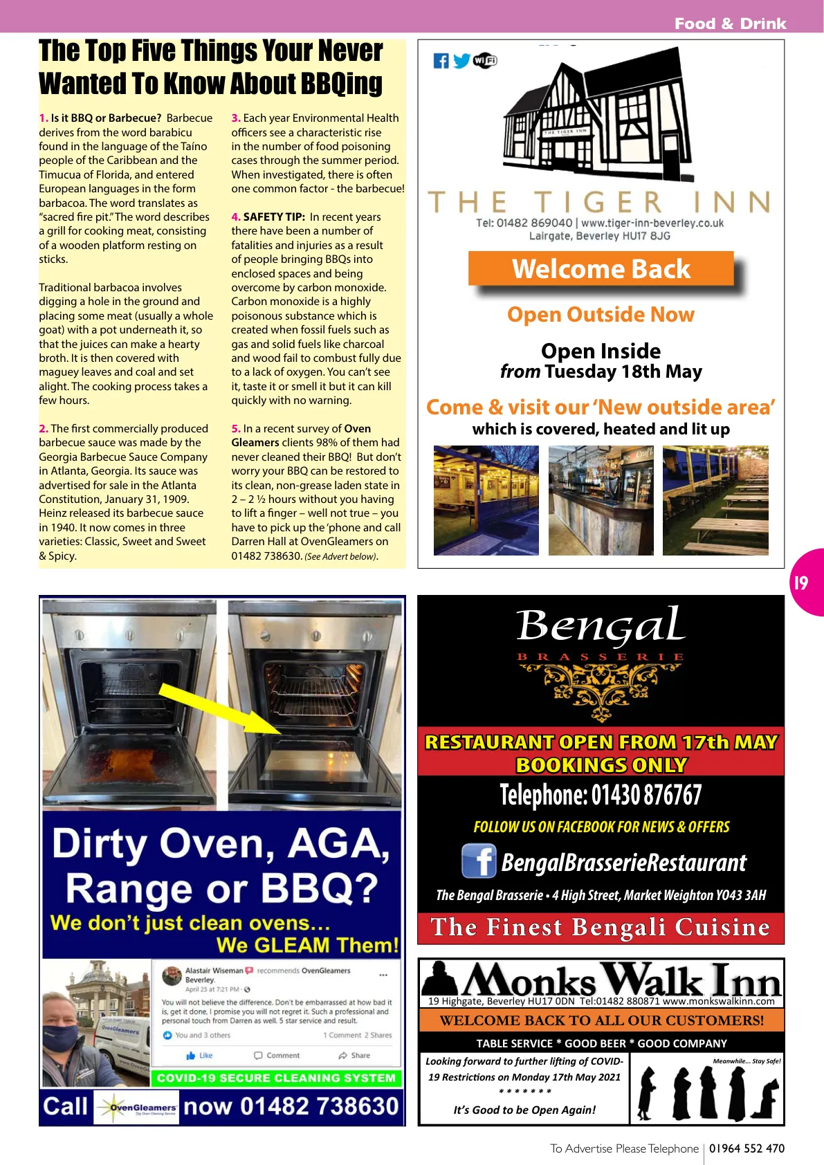 East Riding Magazine — Issue 88 — Page 19 of 36