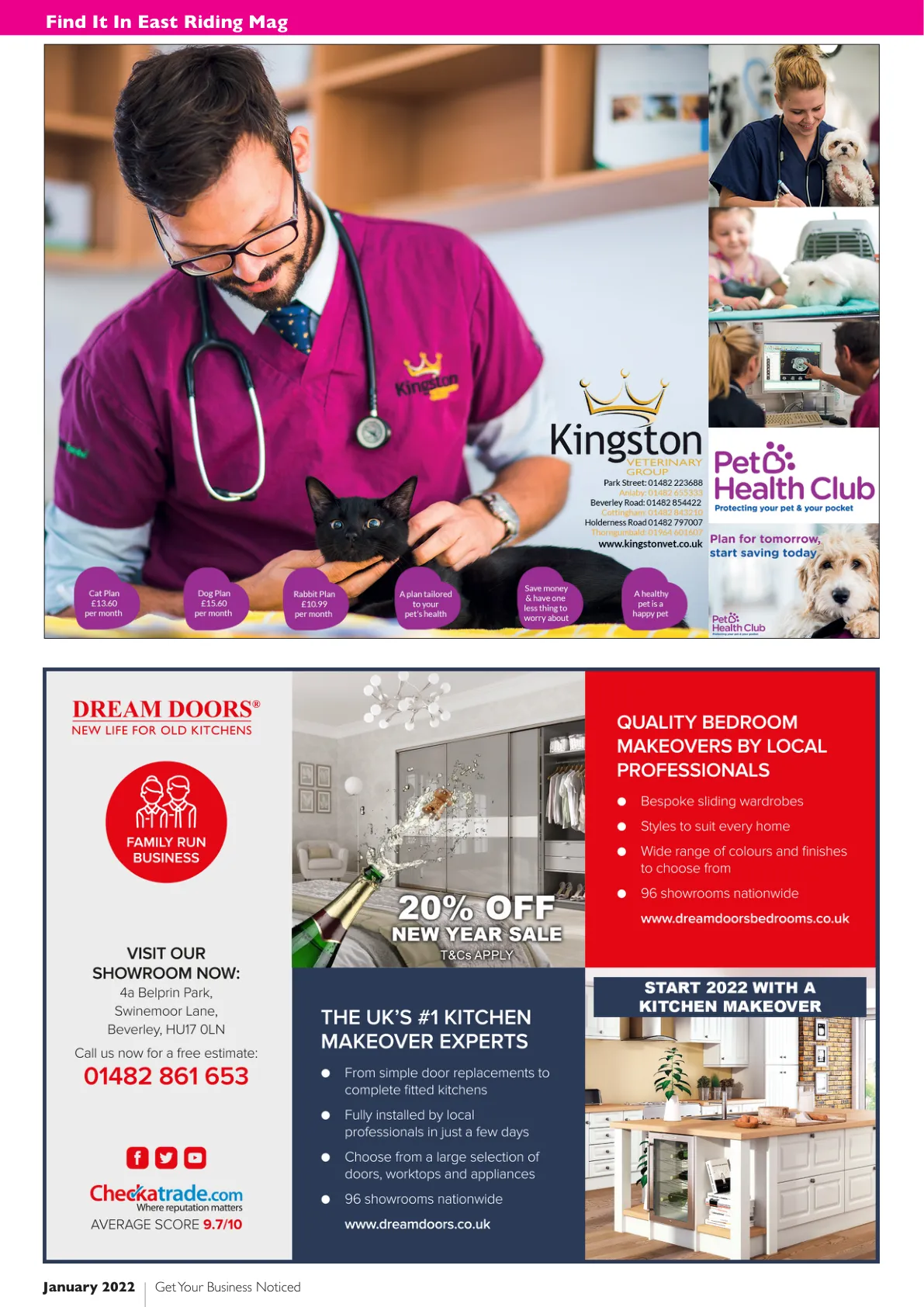 East Riding Magazine — January 2022 — Page 2 of 44