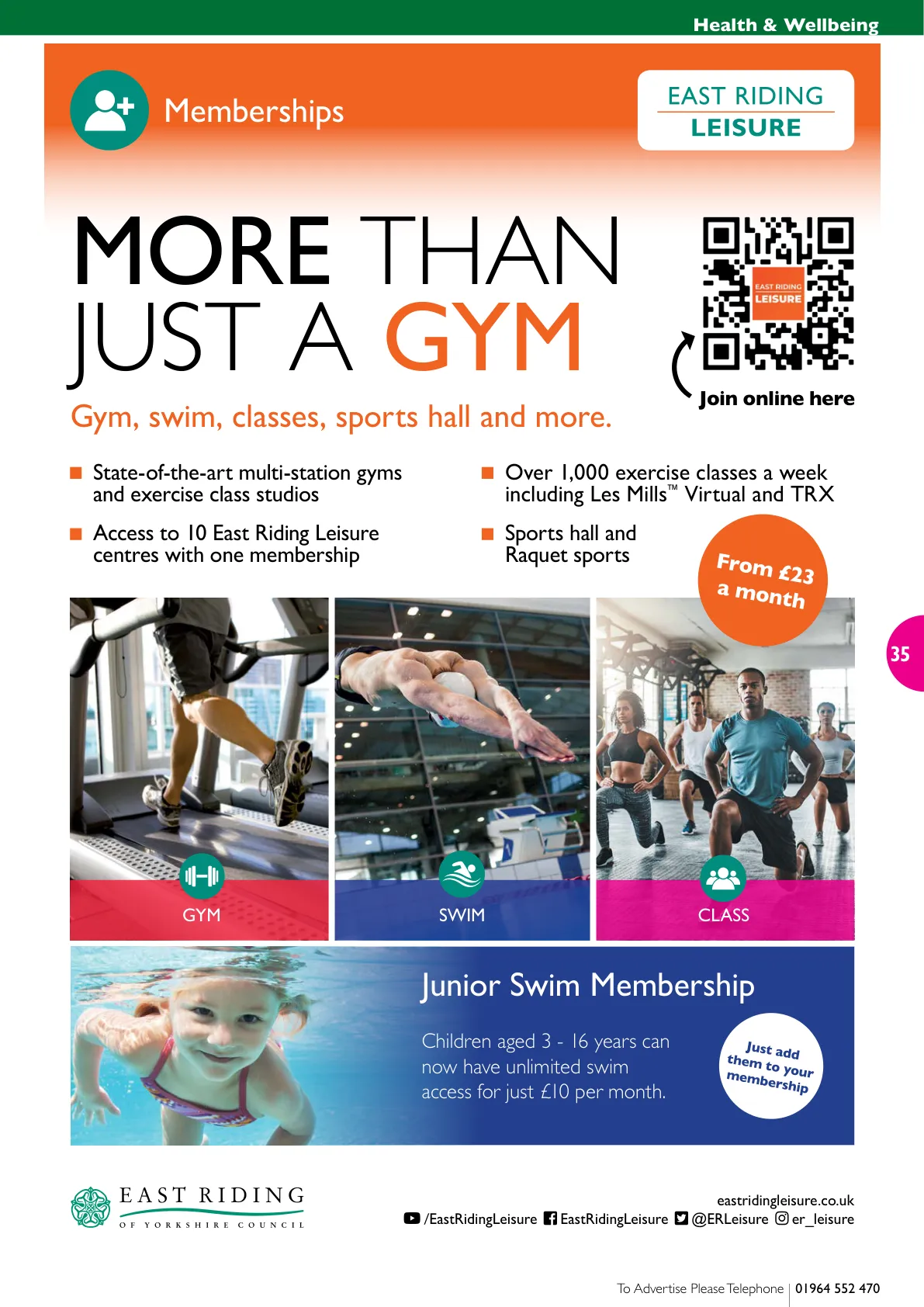 East Riding Magazine — January 2022 — Page 35 of 44