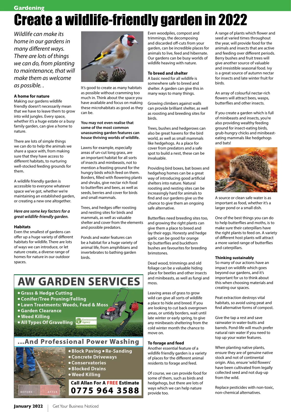 East Riding Magazine — January 2022 — Page 40 of 44