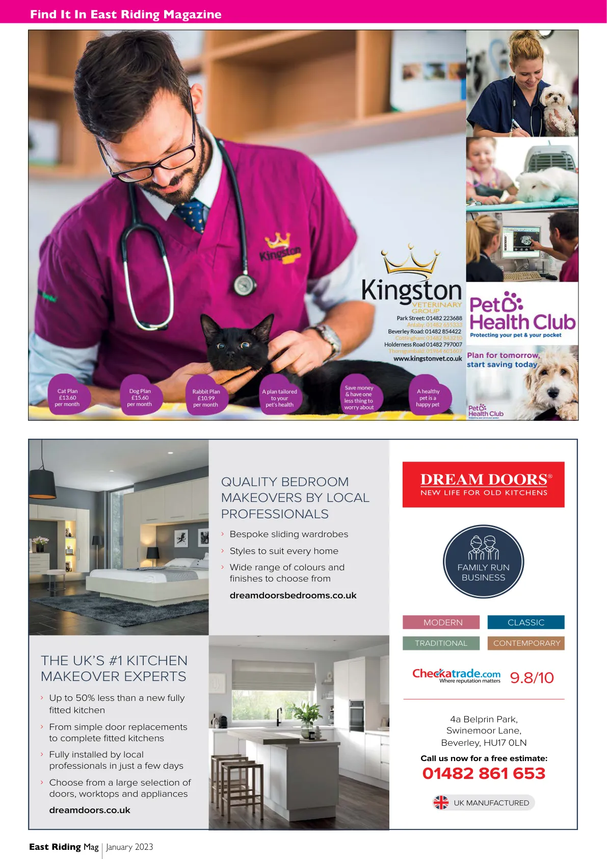 East Riding Magazine — January 2023 — Page 2 of 36