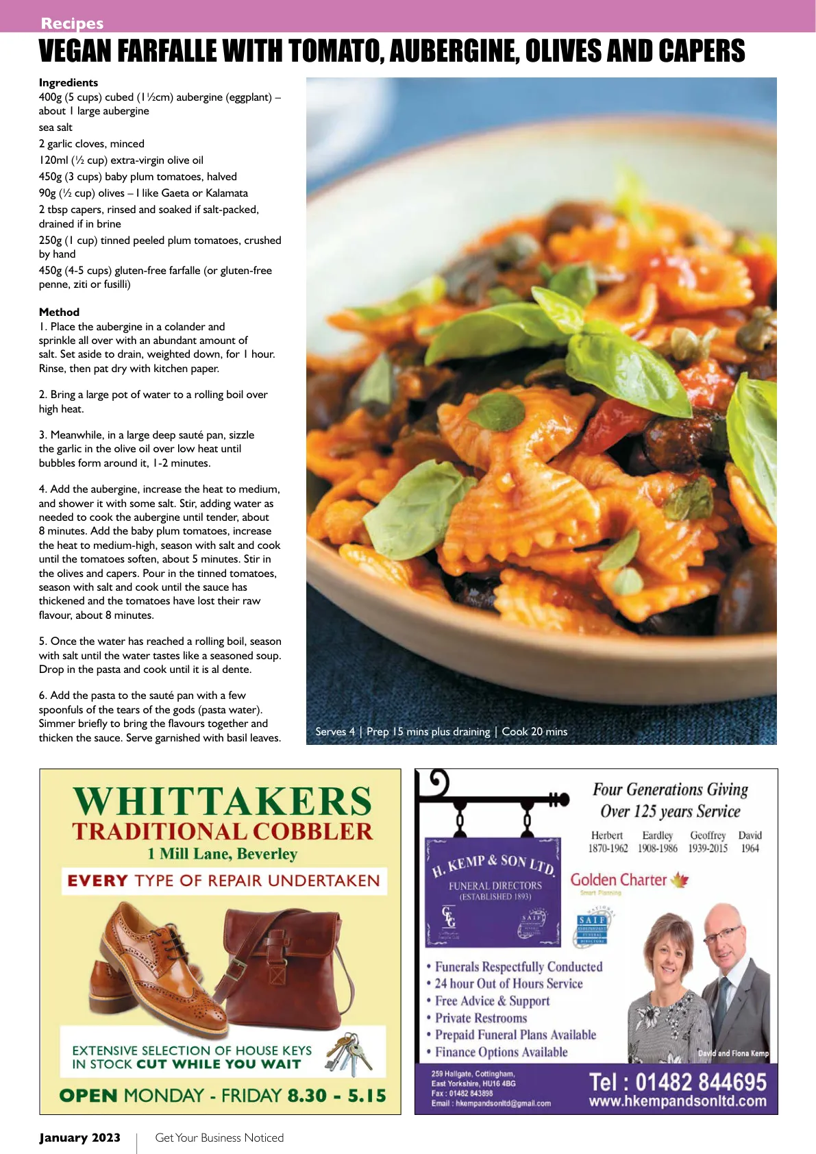 East Riding Magazine — January 2023 — Page 22 of 36