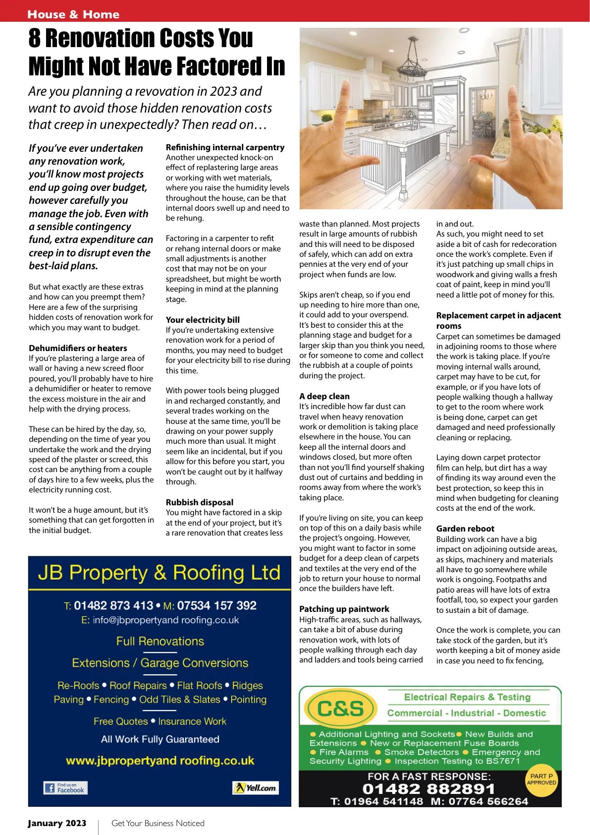 East Riding Magazine — January 2023 — Page 4 of 36