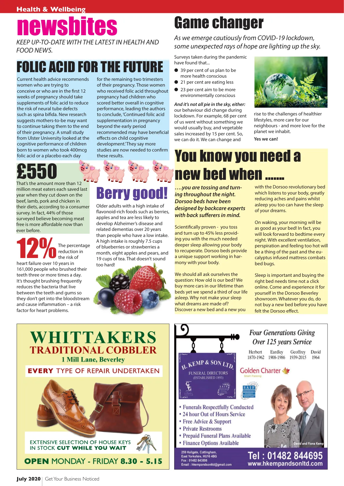 East Riding Magazine — July 2020 — Page 16 of 28