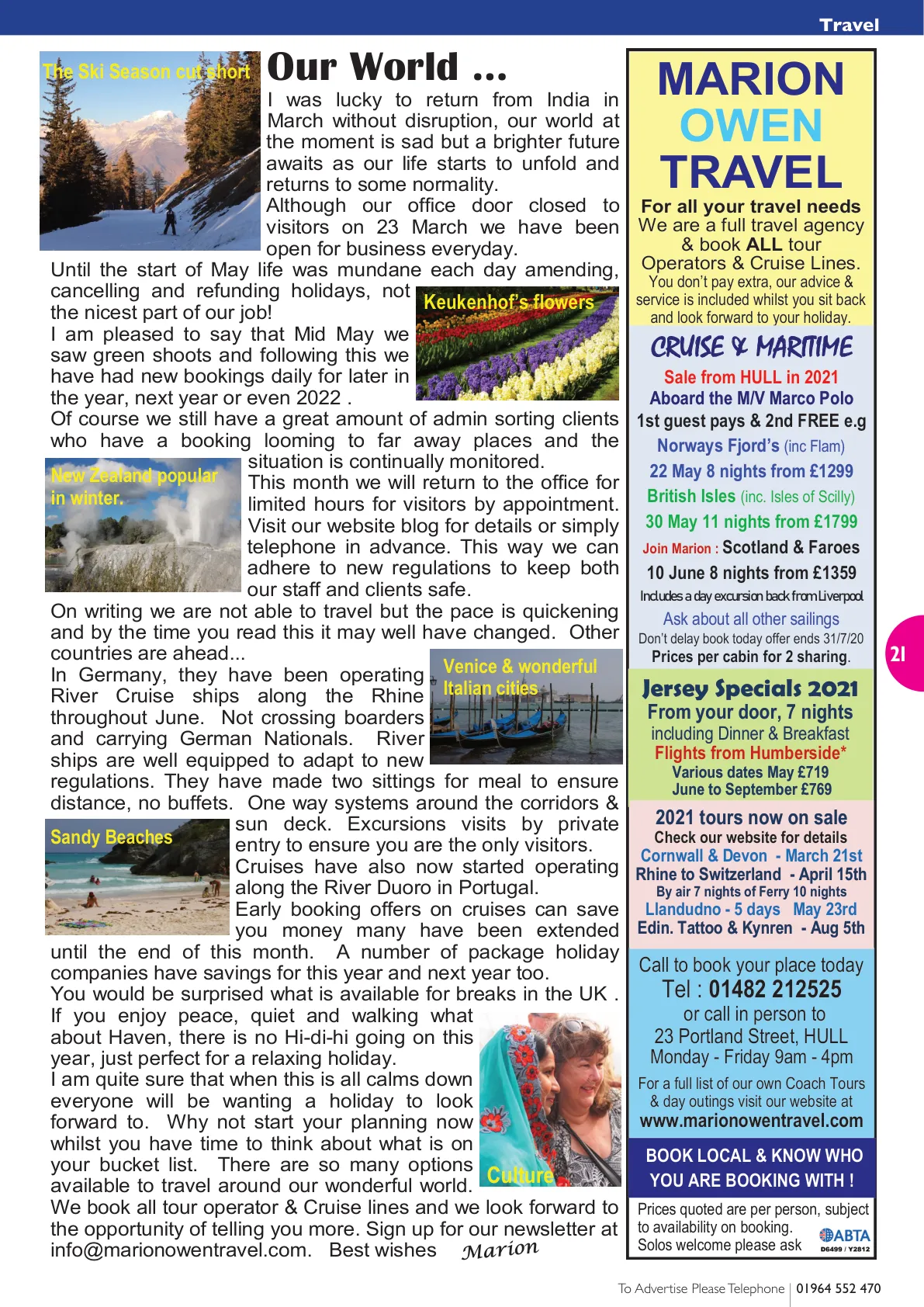 East Riding Magazine — July 2020 — Page 21 of 28