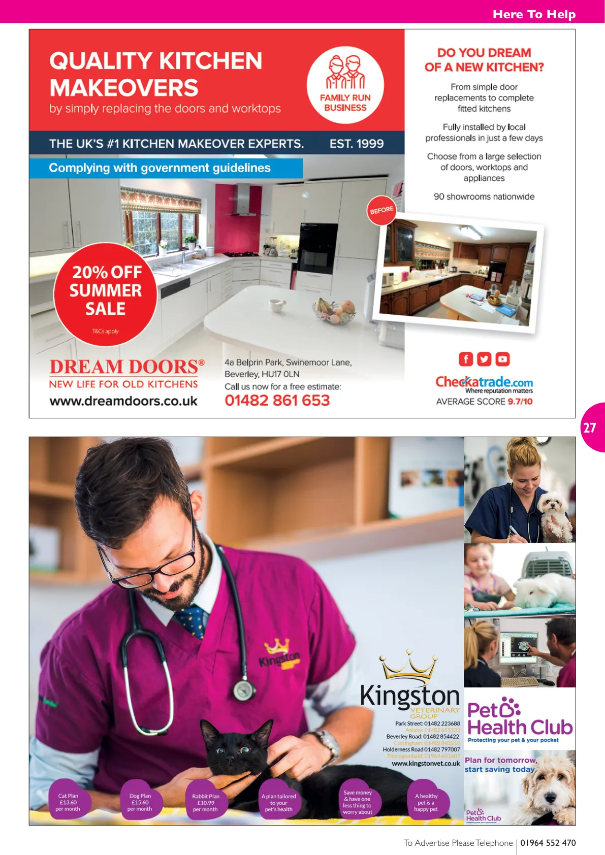 East Riding Magazine — July 2020 — Page 27 of 28