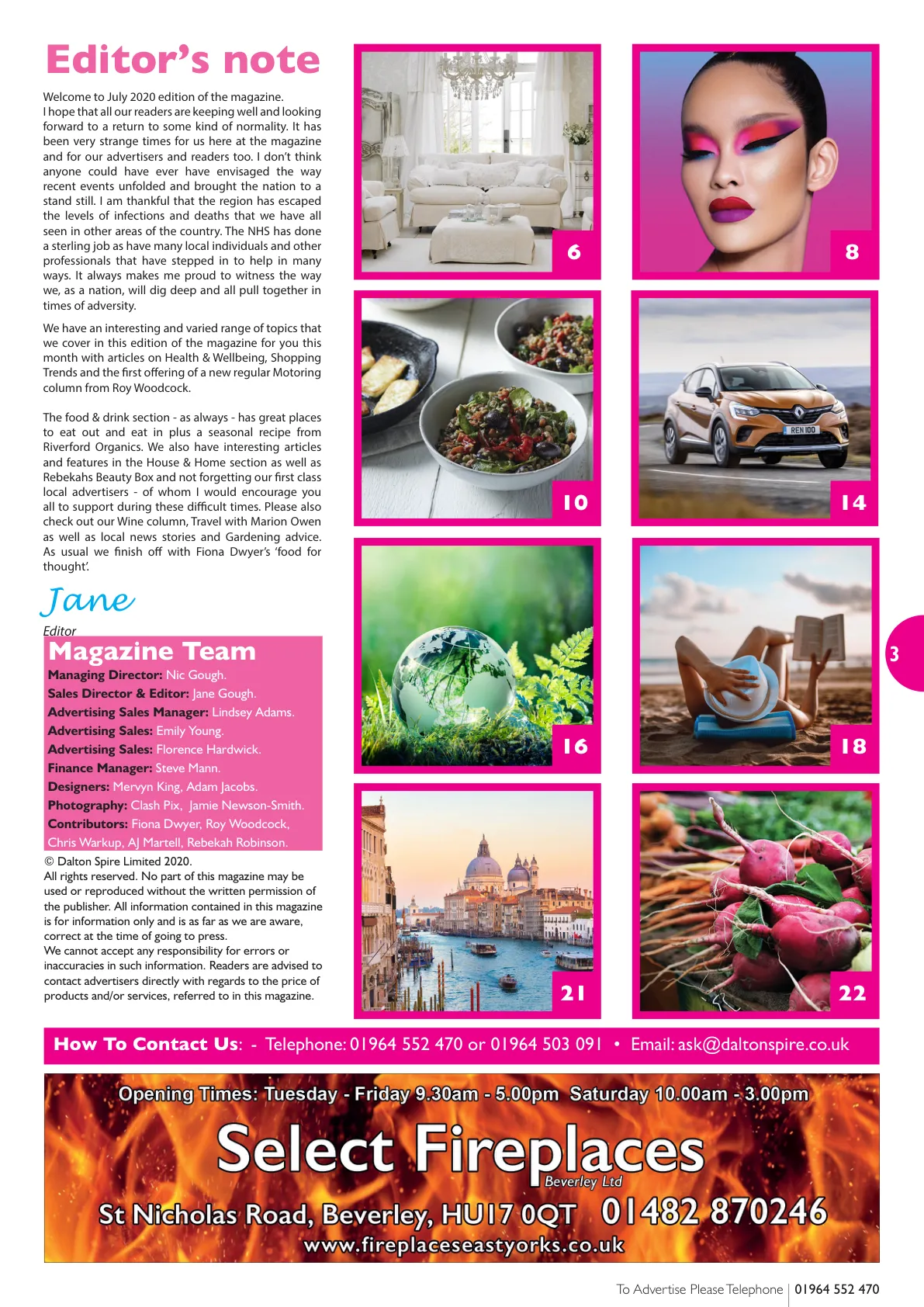 East Riding Magazine — July 2020 — Page 3 of 28