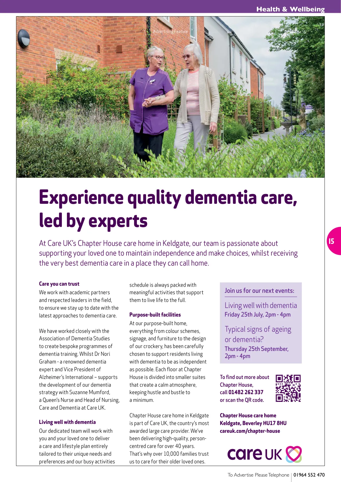 East Riding Magazine — July 2025 — Page 15 of 36