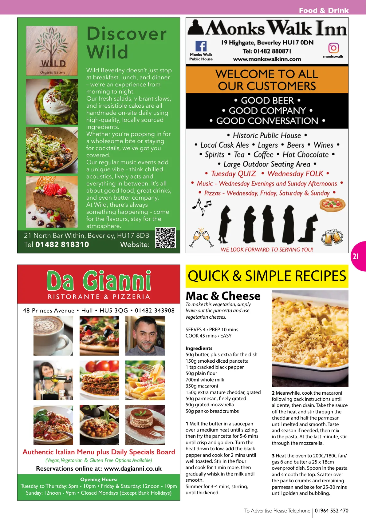 East Riding Magazine — July 2025 — Page 21 of 36