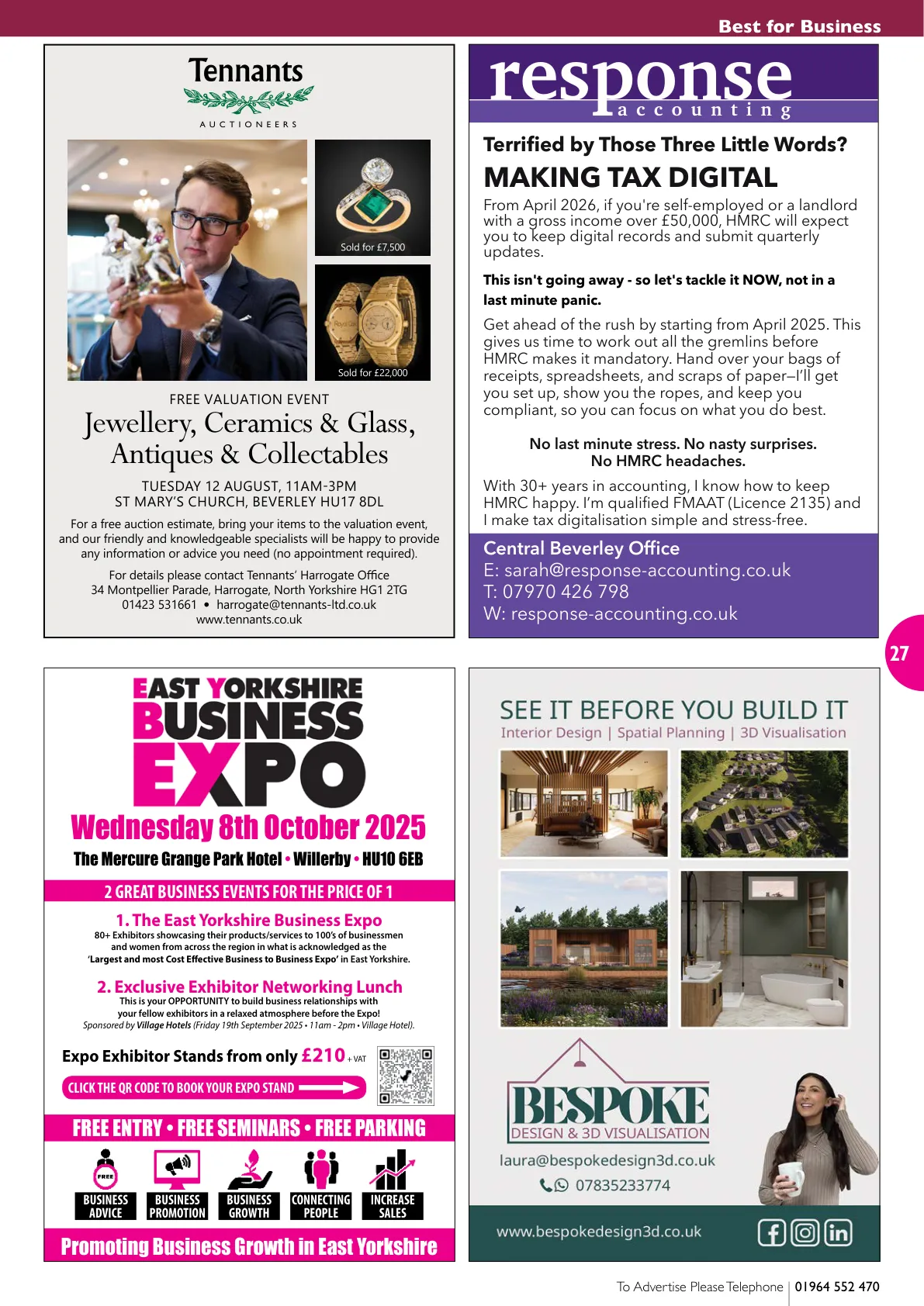 East Riding Magazine — July 2025 — Page 27 of 36