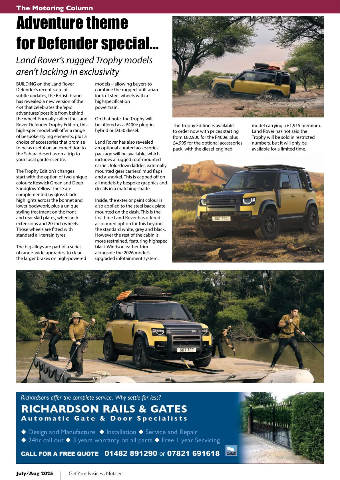 East Riding Magazine — July 2025 — Page 30 of 36