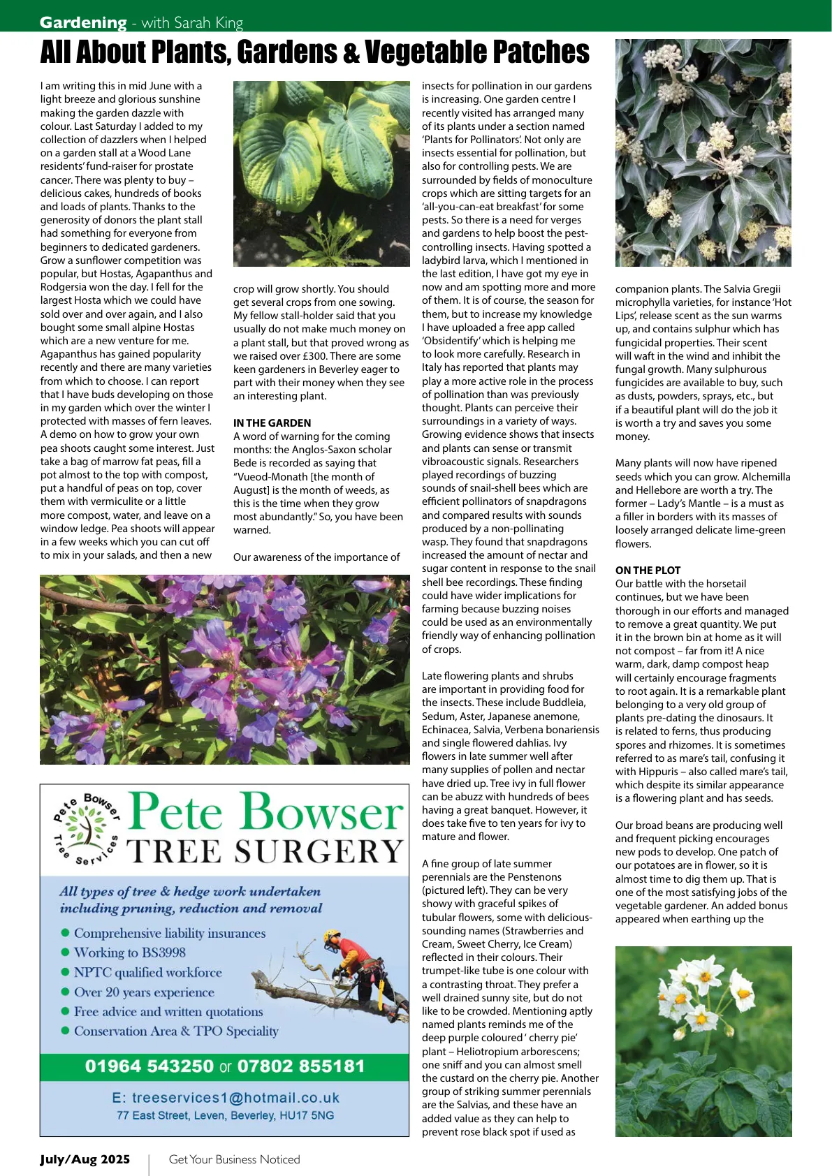 East Riding Magazine — July 2025 — Page 32 of 36