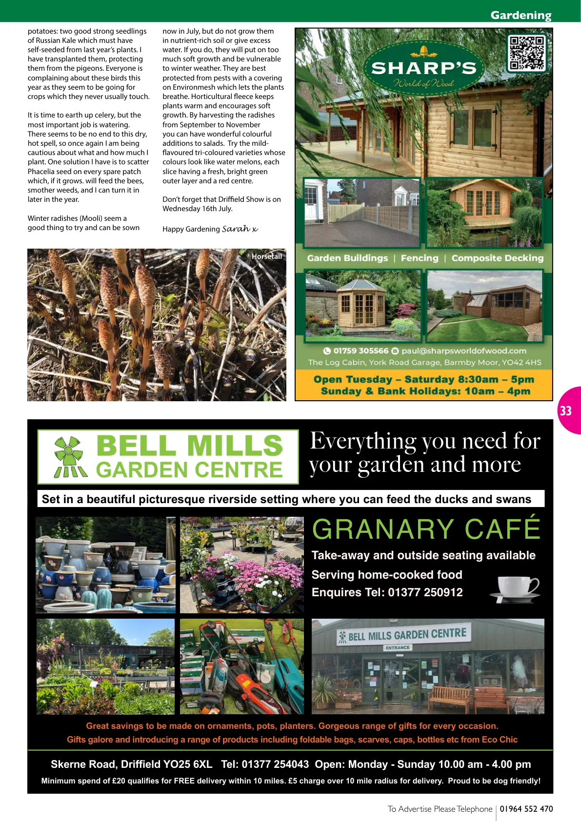 East Riding Magazine — July 2025 — Page 33 of 36