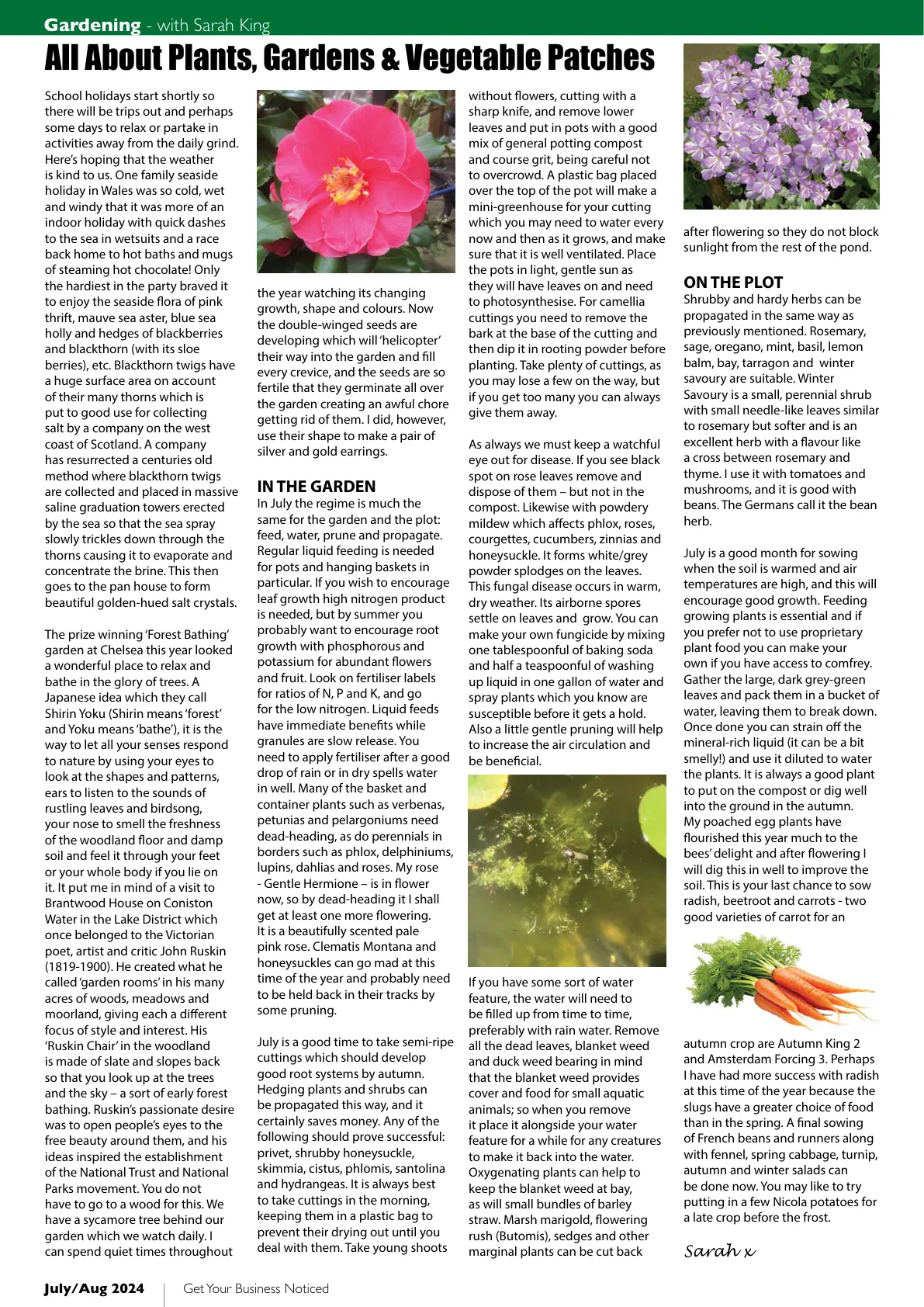 East Riding Magazine — July/August 2024 — Page 32 of 36