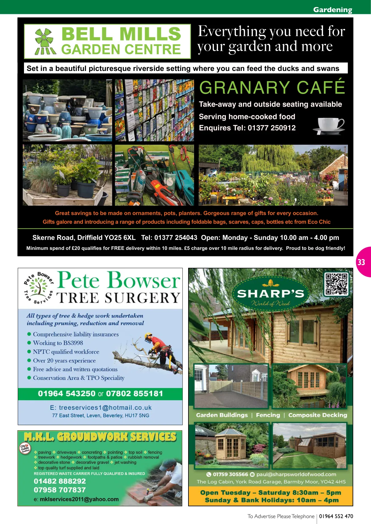 East Riding Magazine — July/August 2024 — Page 33 of 36