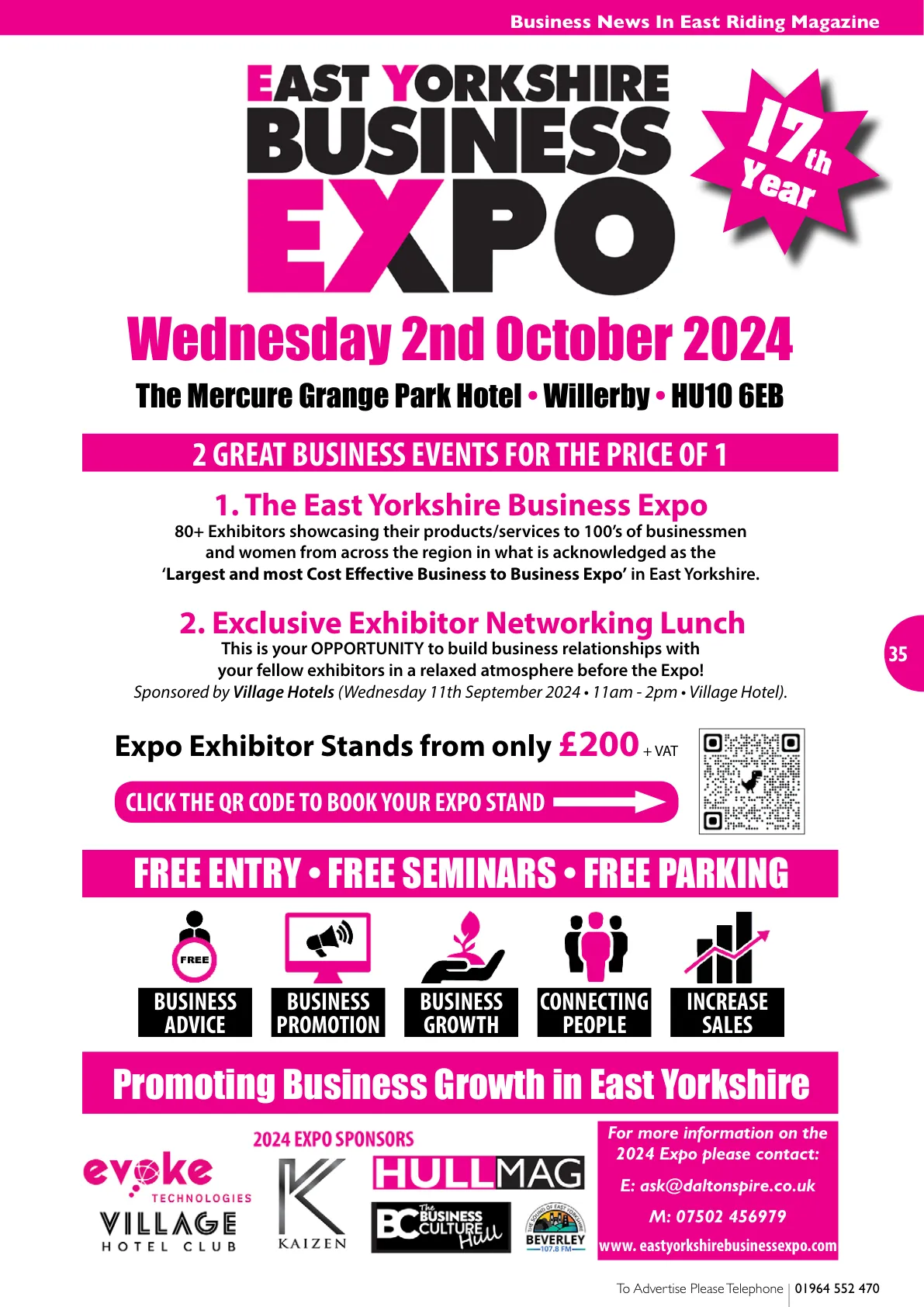 East Riding Magazine — July/August 2024 — Page 35 of 36