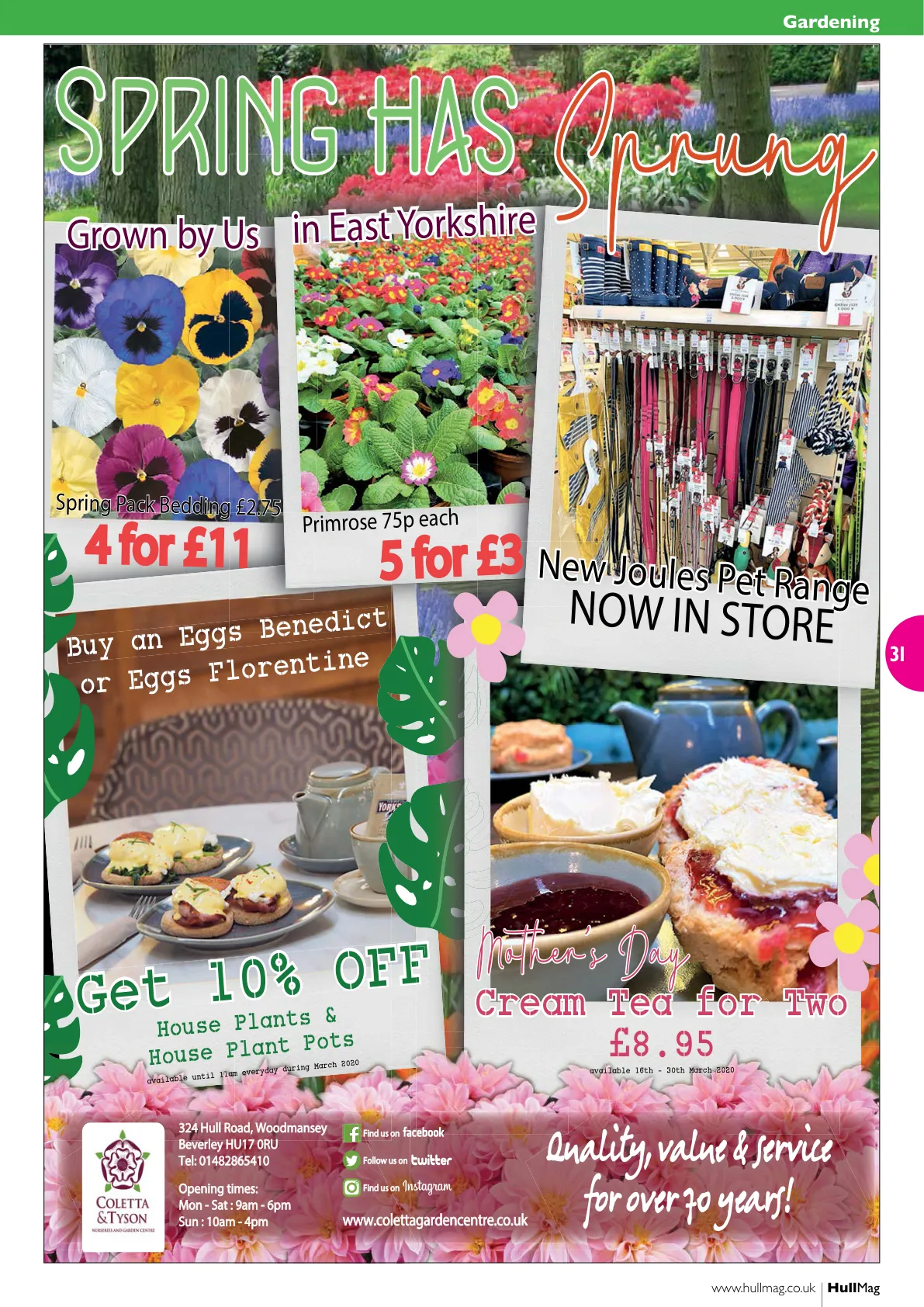 East Riding Magazine — June 2020 (Issue 66) — Page 31 of 36