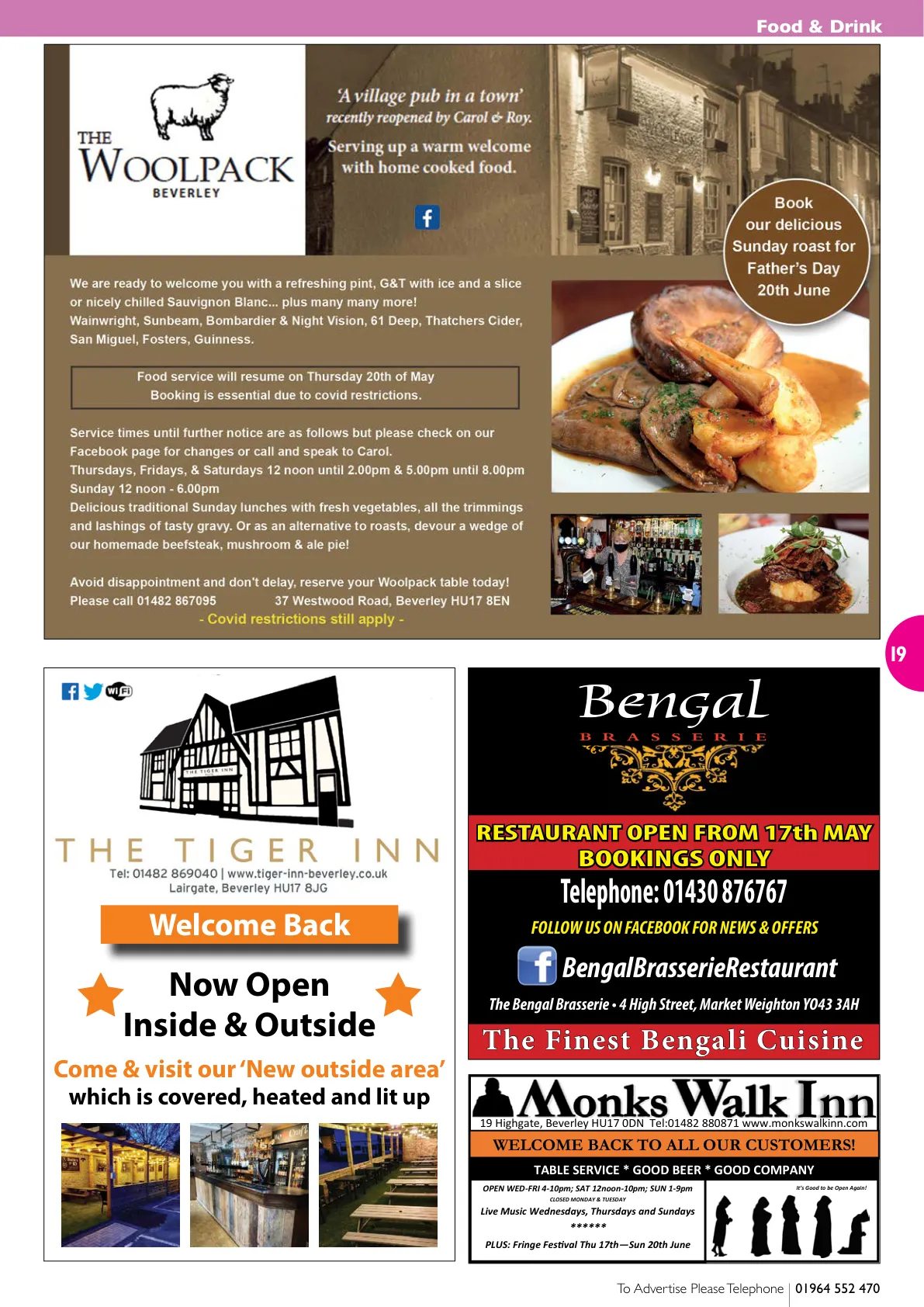 East Riding Magazine — June 2021 — Page 19 of 44