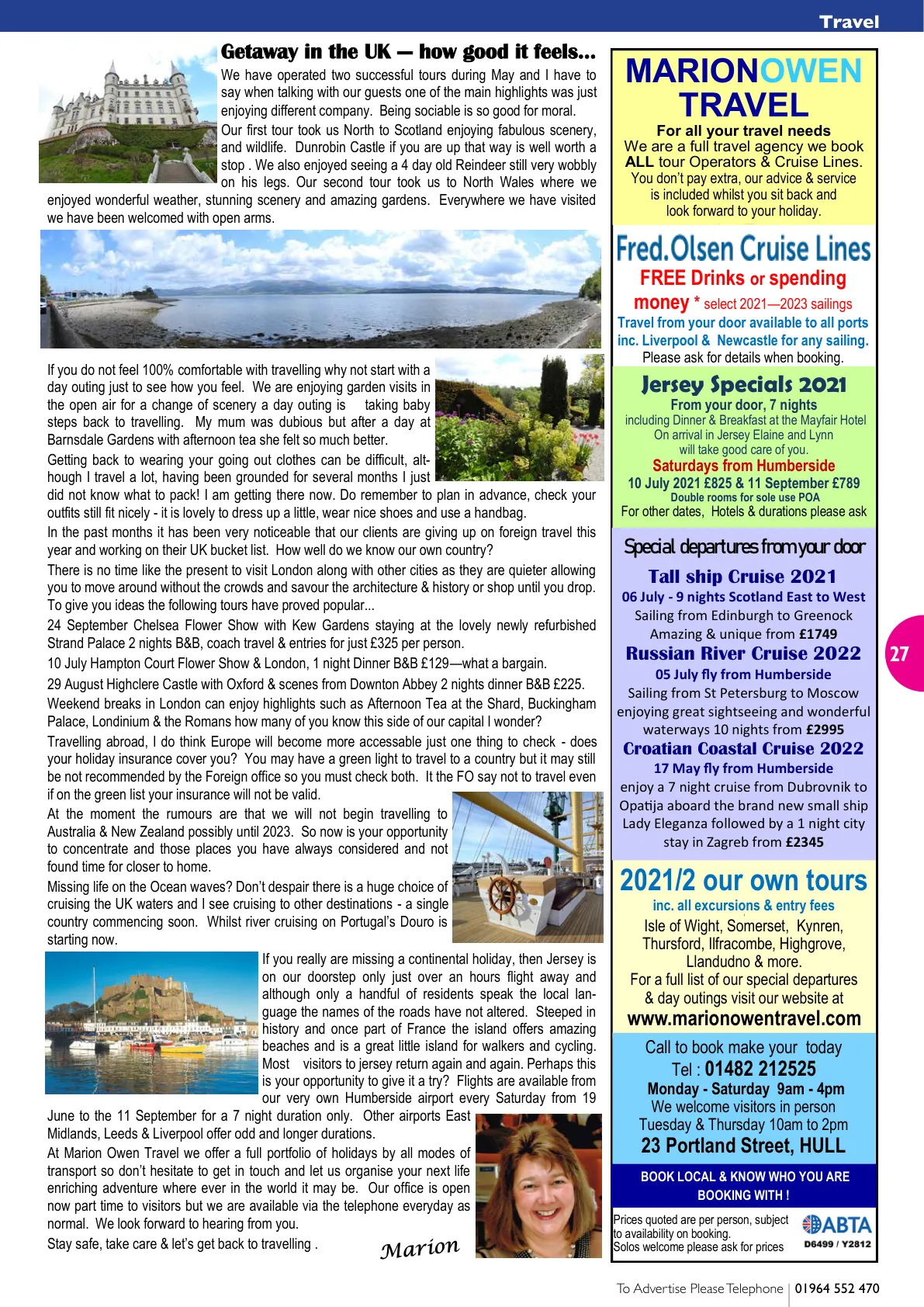 East Riding Magazine — June 2021 — Page 27 of 44