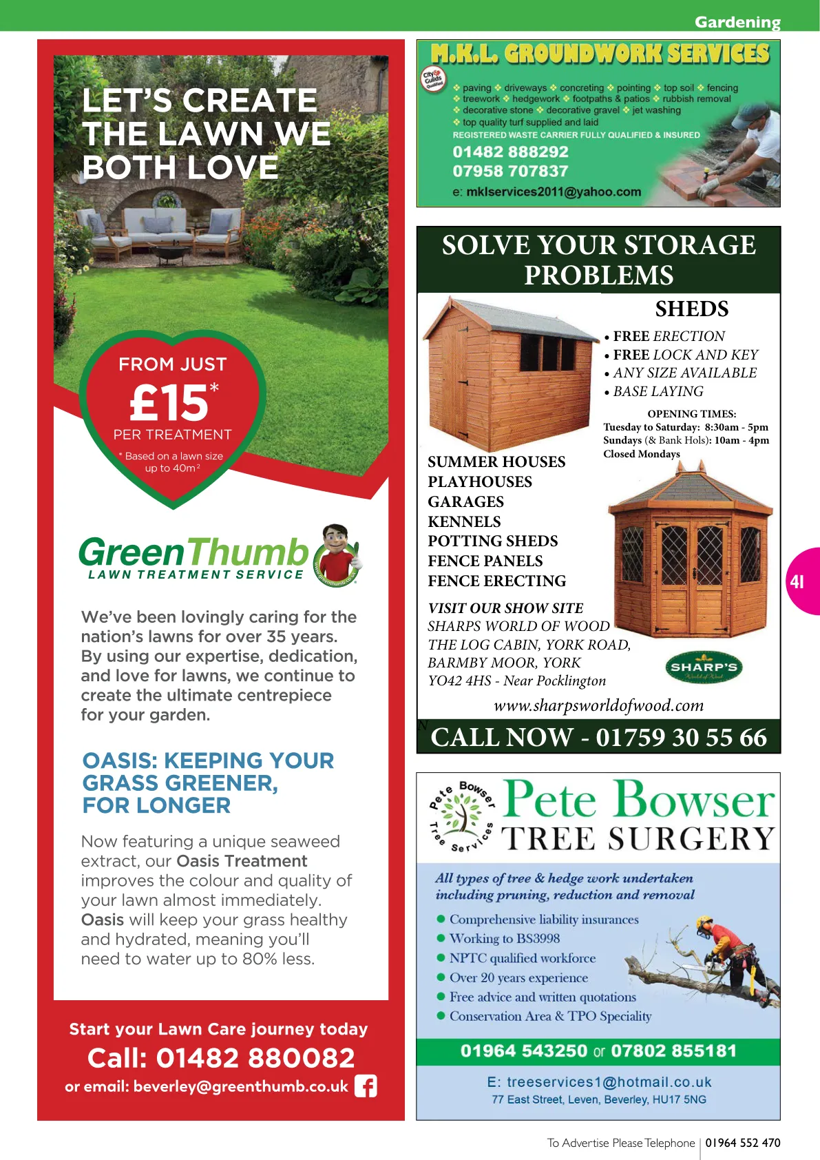 East Riding Magazine — June 2021 — Page 41 of 44