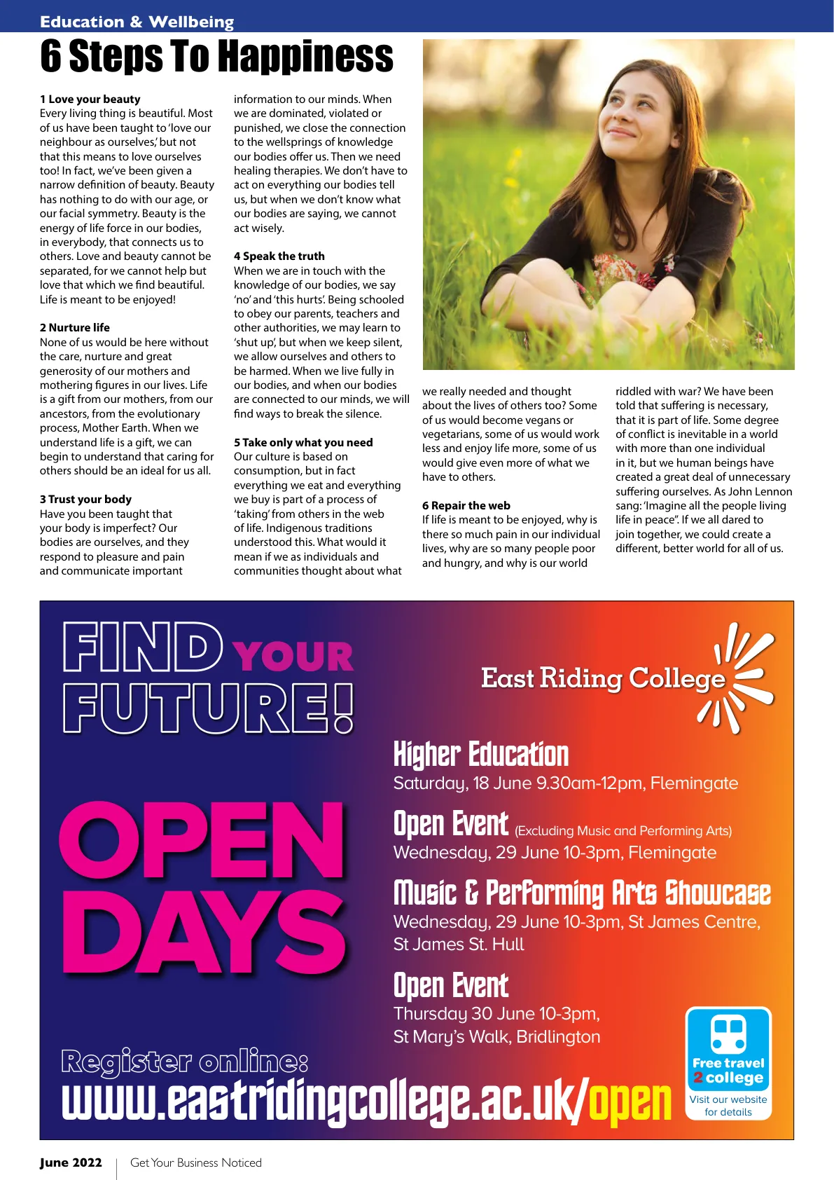 East Riding Magazine — June 2022 — Page 14 of 36
