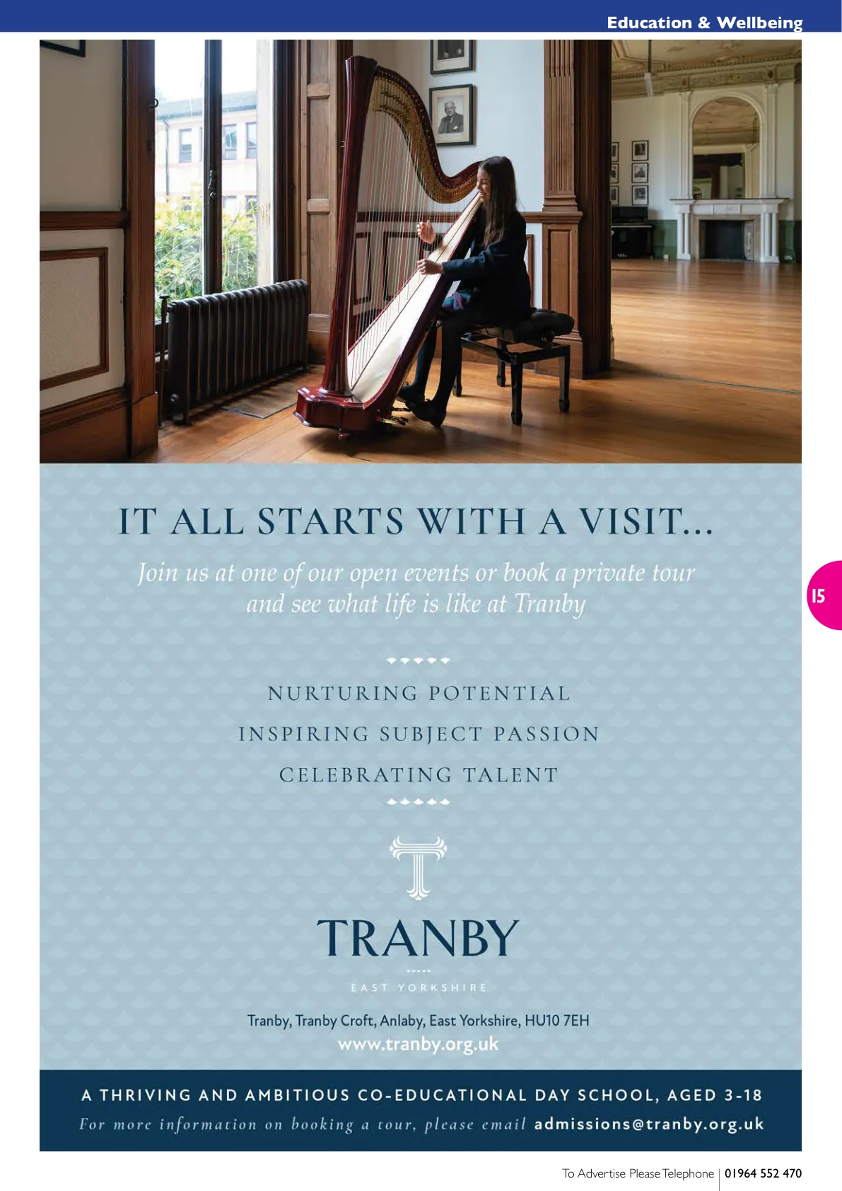 East Riding Magazine — June 2022 — Page 15 of 36