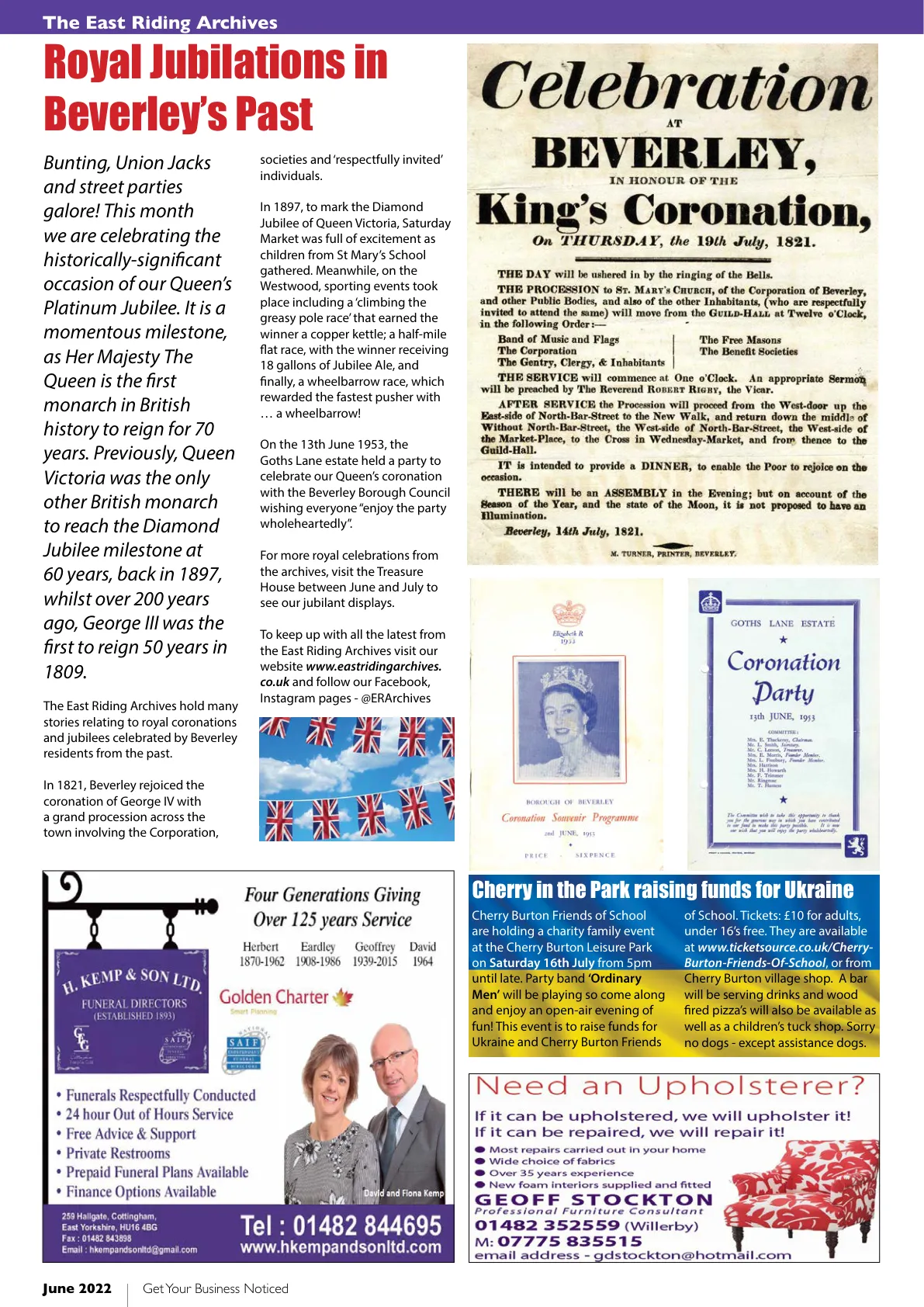 East Riding Magazine — June 2022 — Page 4 of 36