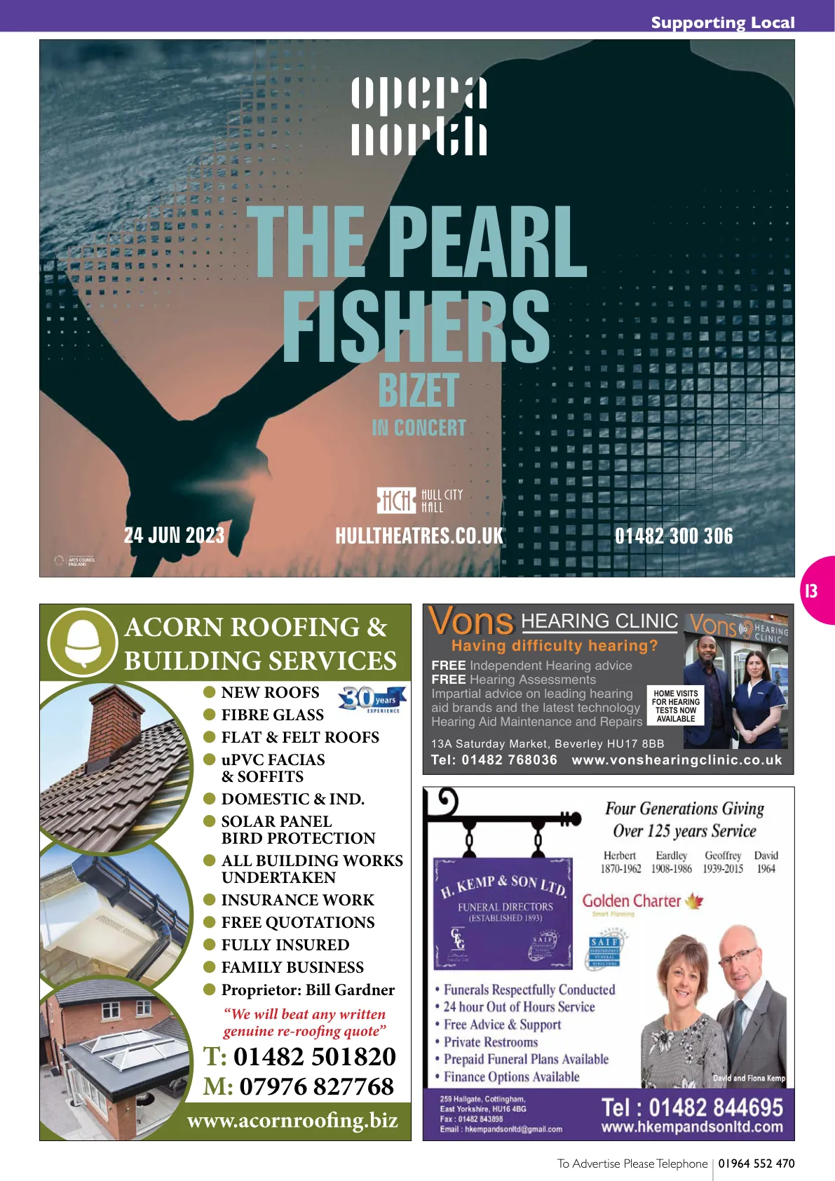 East Riding Magazine — June 2023 — Page 13 of 36