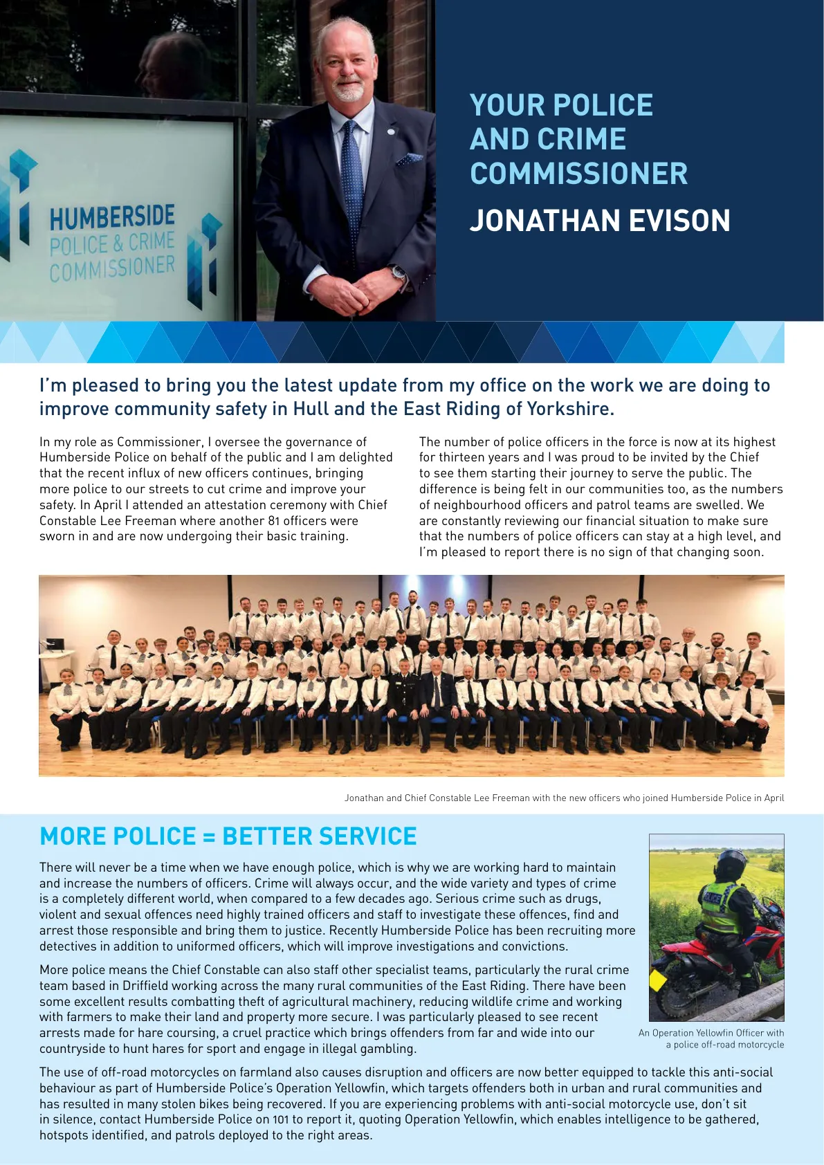 East Riding Magazine — June 2023 — Page 14 of 36