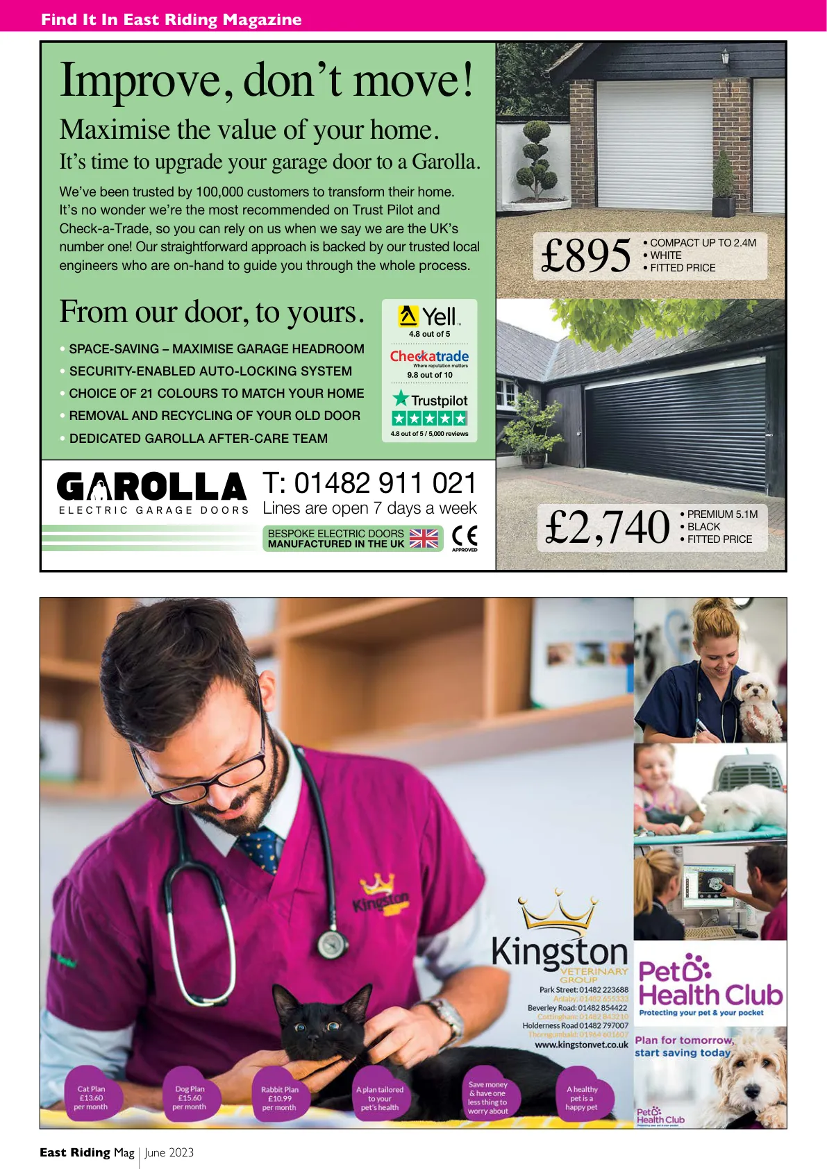 East Riding Magazine — June 2023 — Page 2 of 36